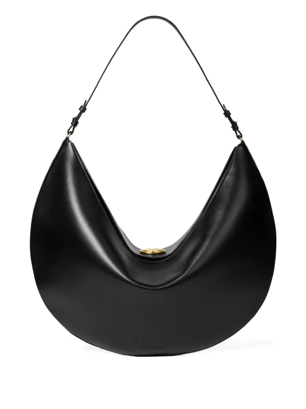 crescent leather bag