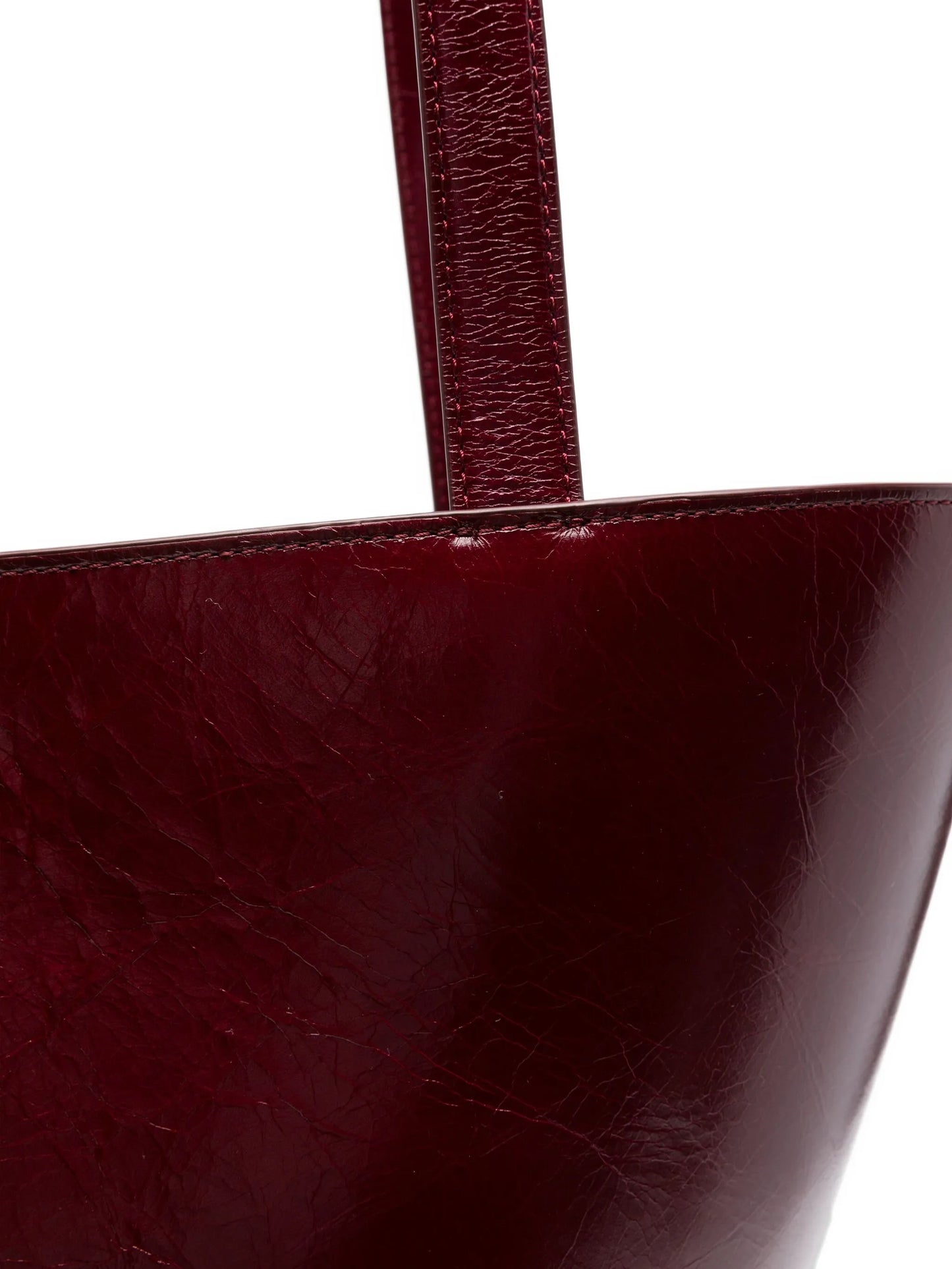 Le Bambola Moyen  leather bucket bag