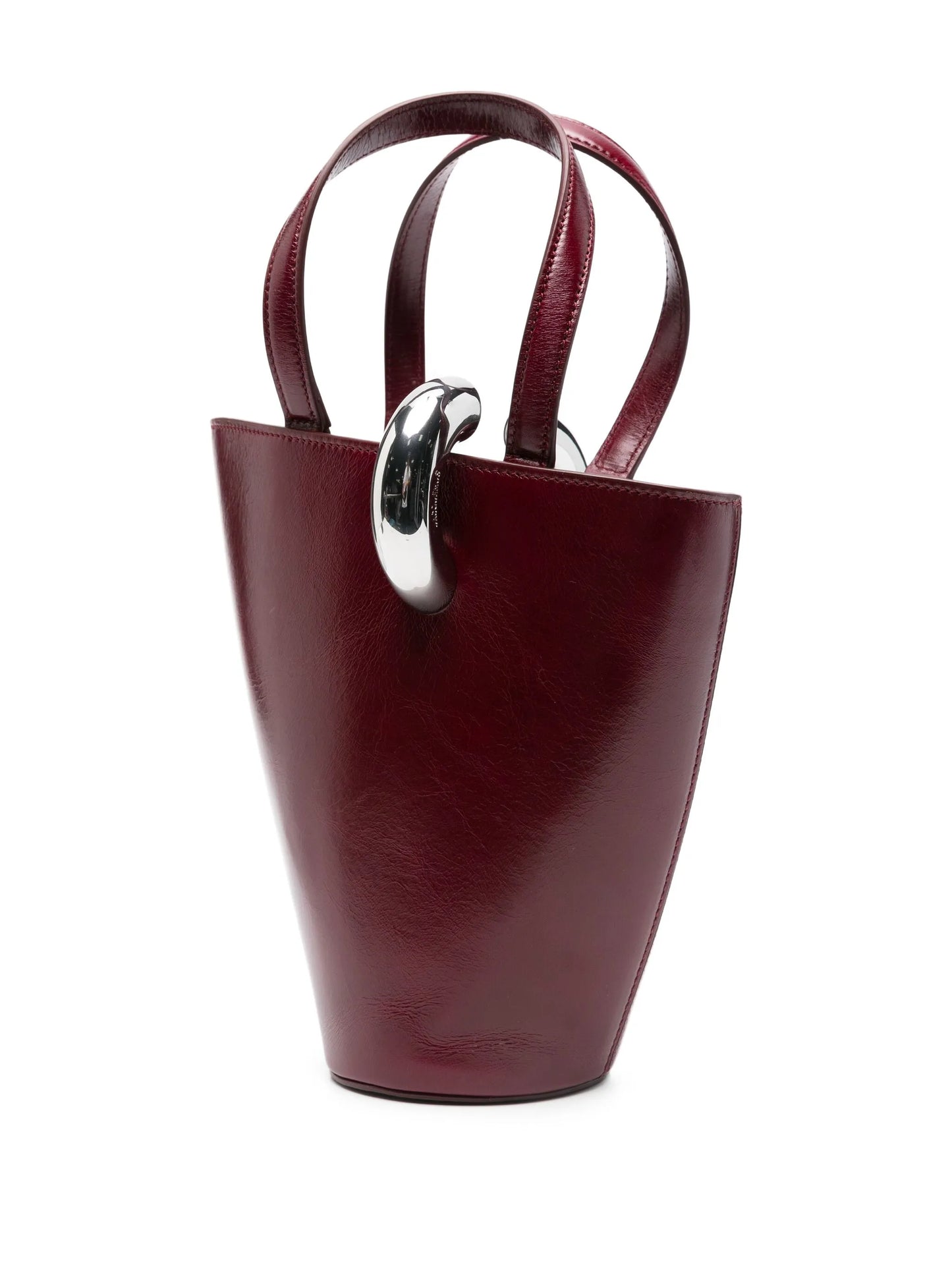 curved-handle tote bag