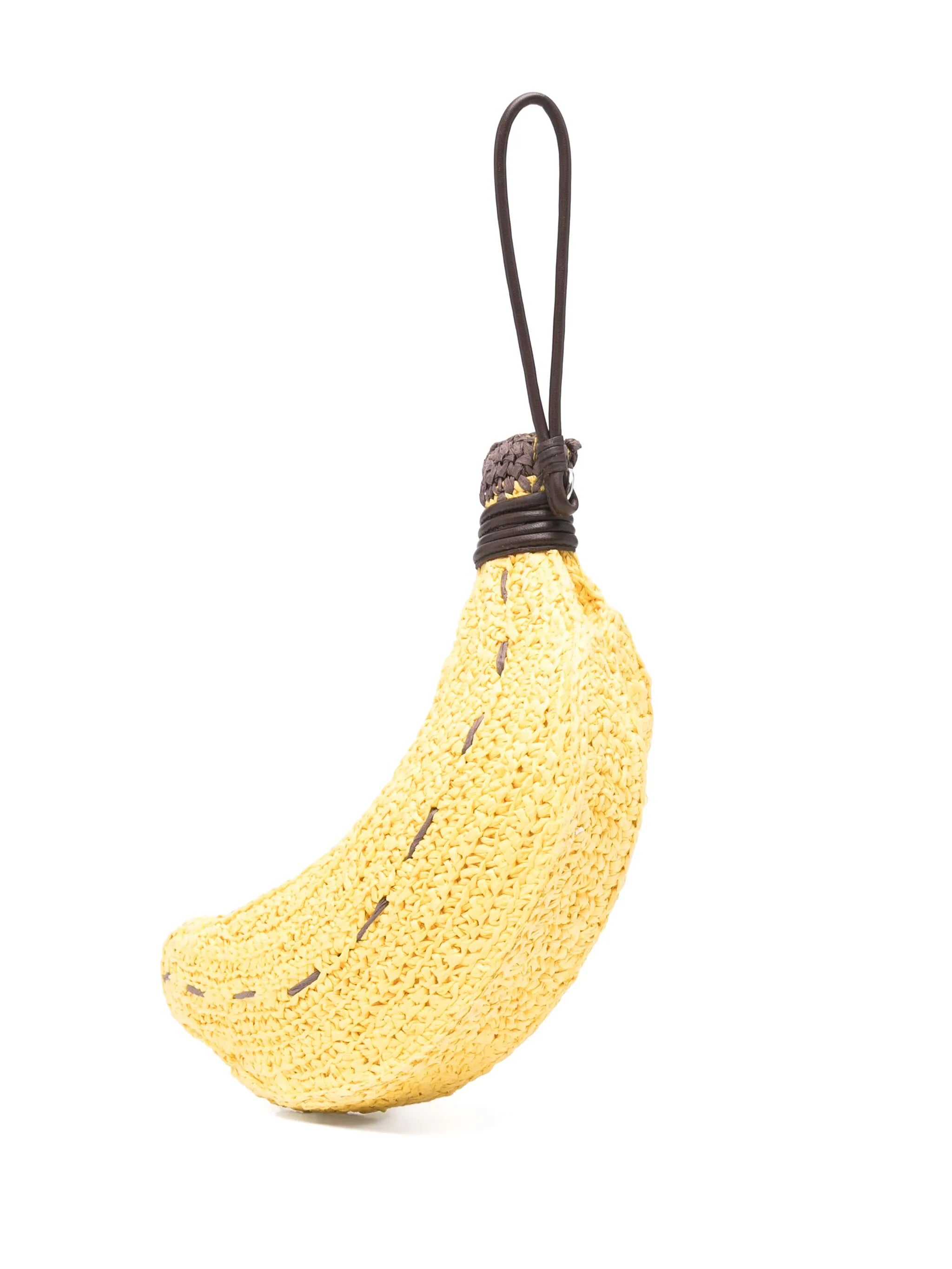 Banana Bunch clutch bag