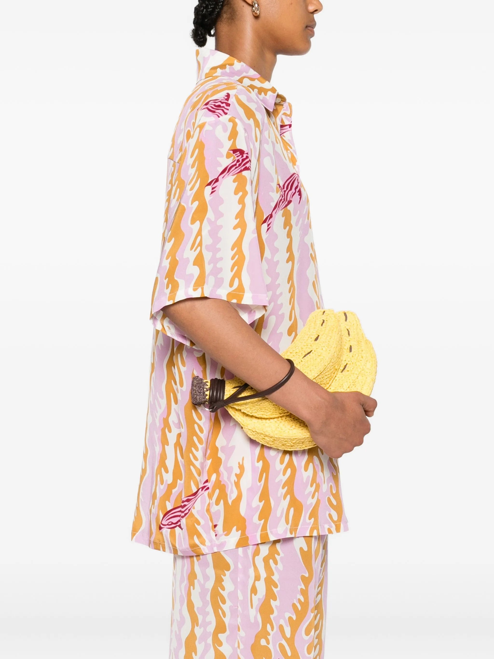 Banana Bunch clutch bag