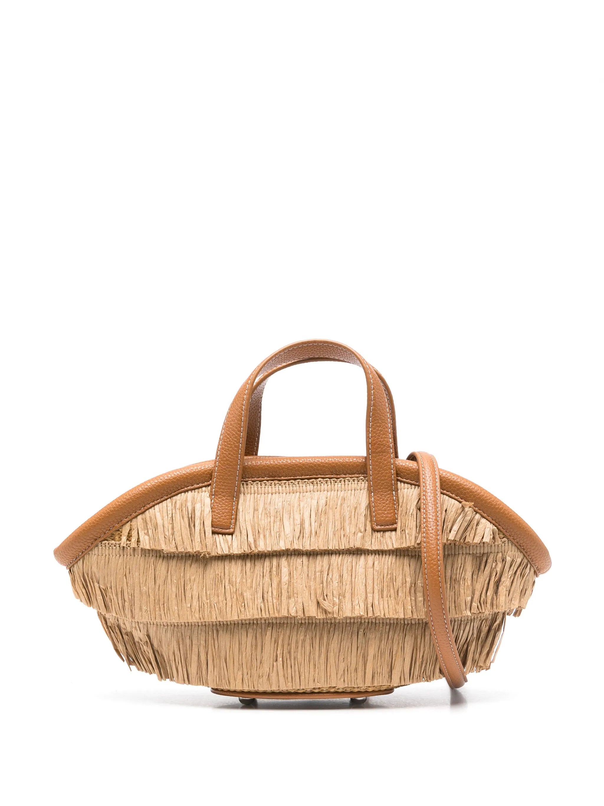 mini Fringe Mercado tote bag
