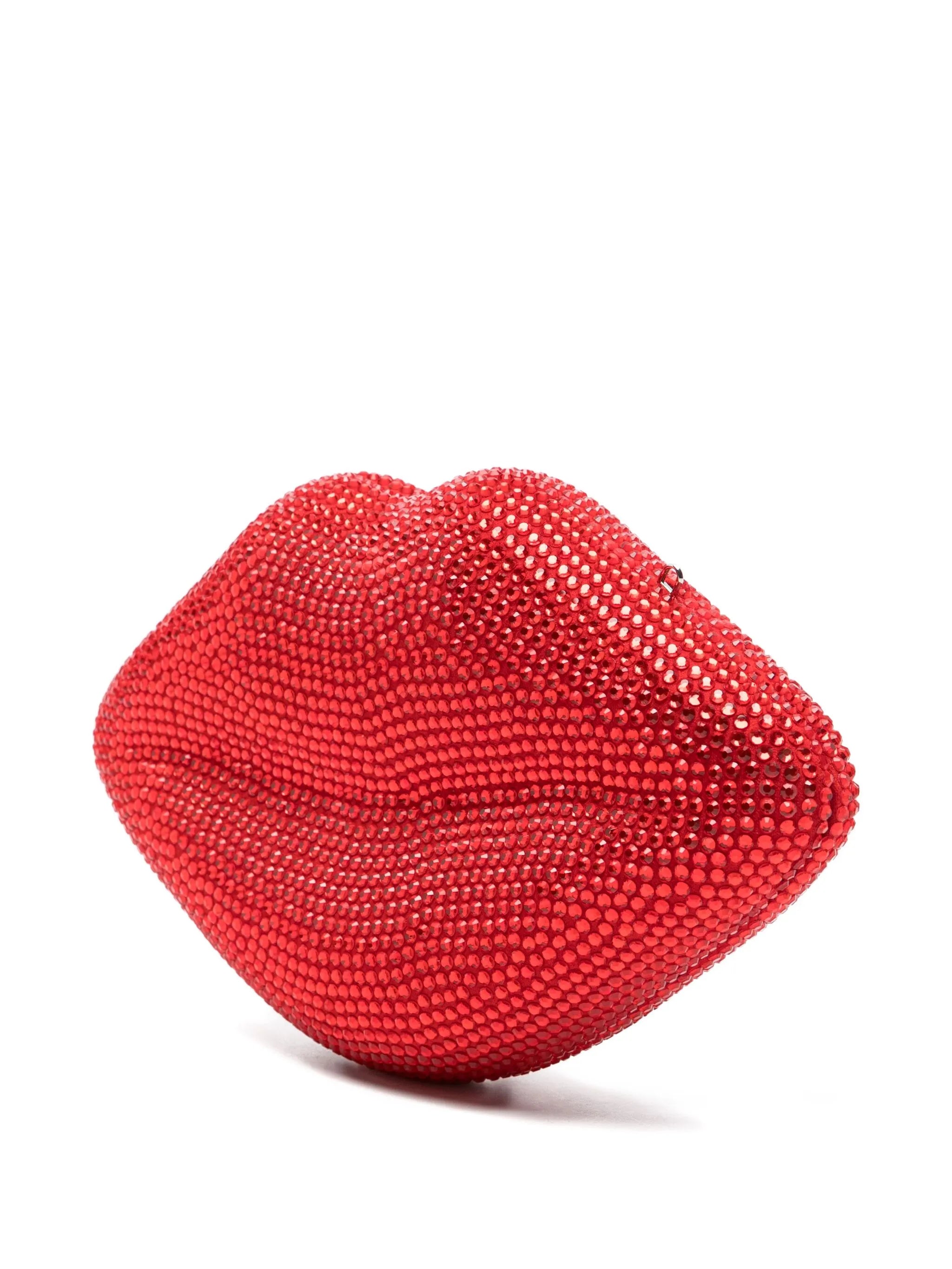 crystal-embellished clutch bag