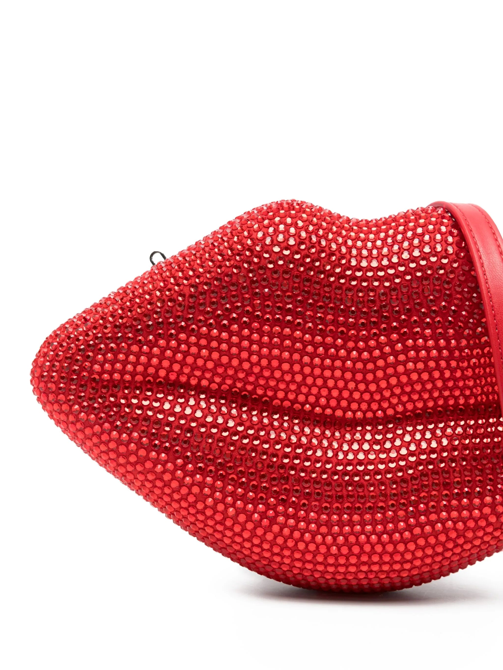 crystal-embellished clutch bag