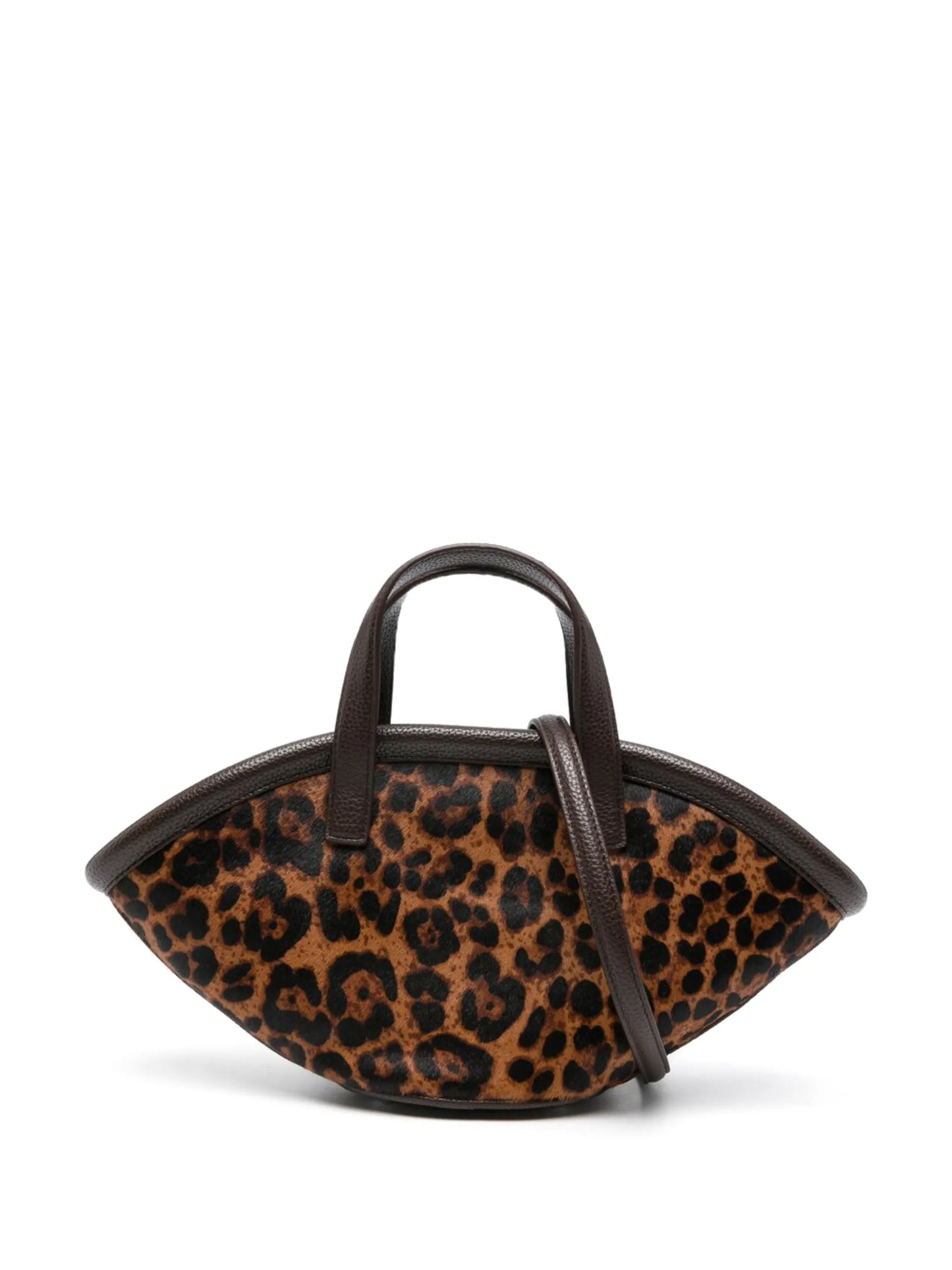 leopard-print tote bag