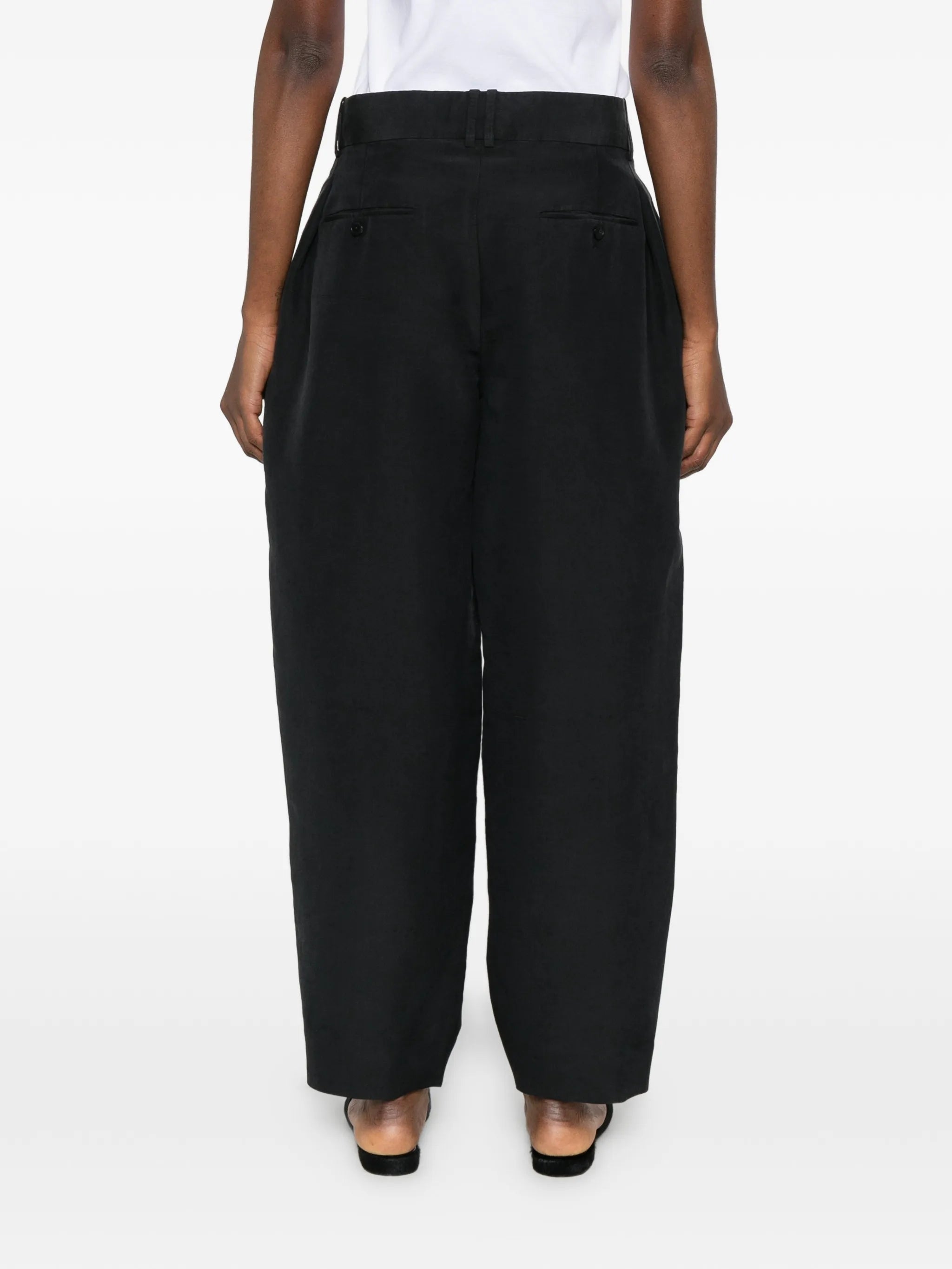 Dyri pleated trousers