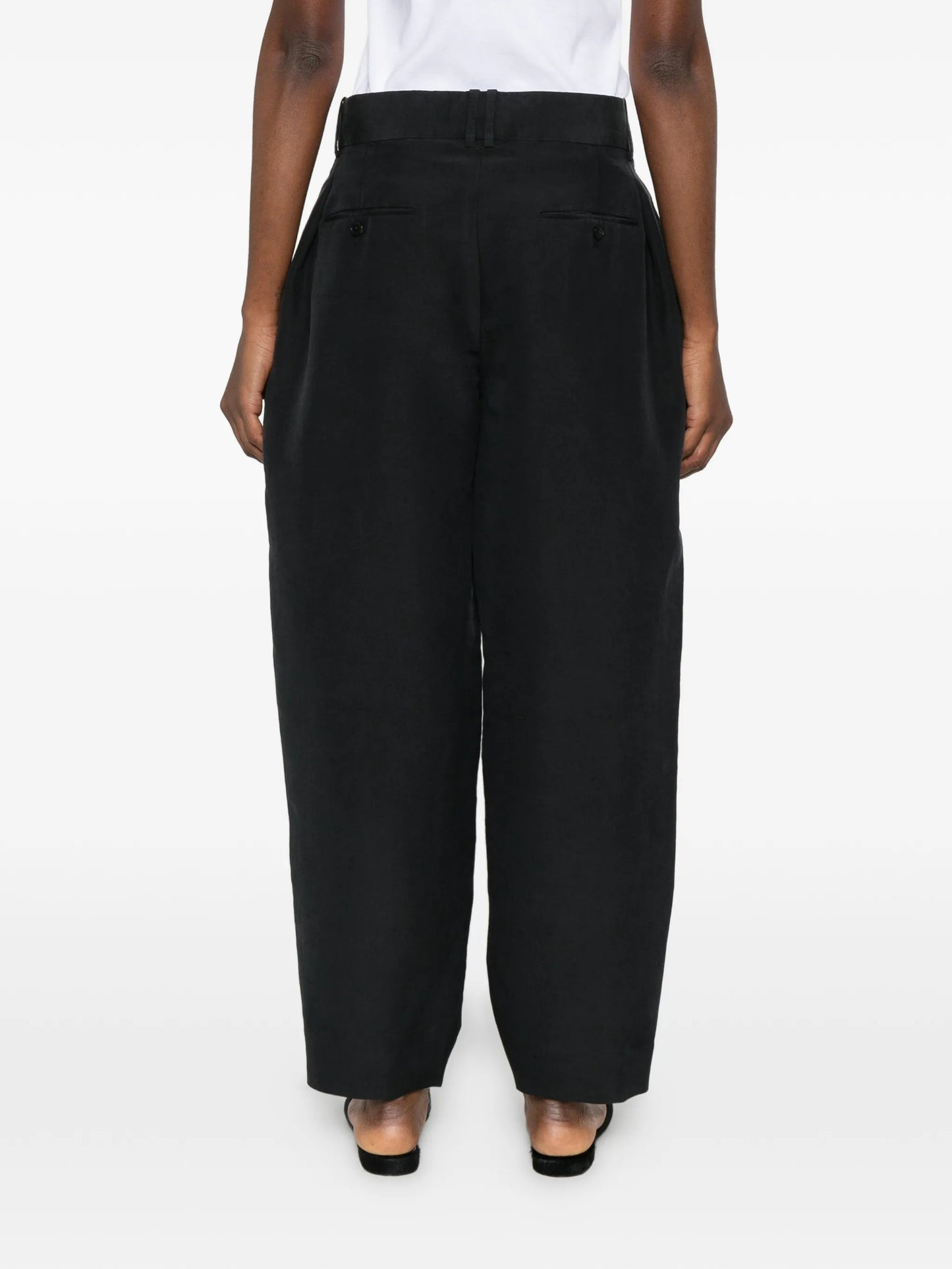 Dyri pleated trousers