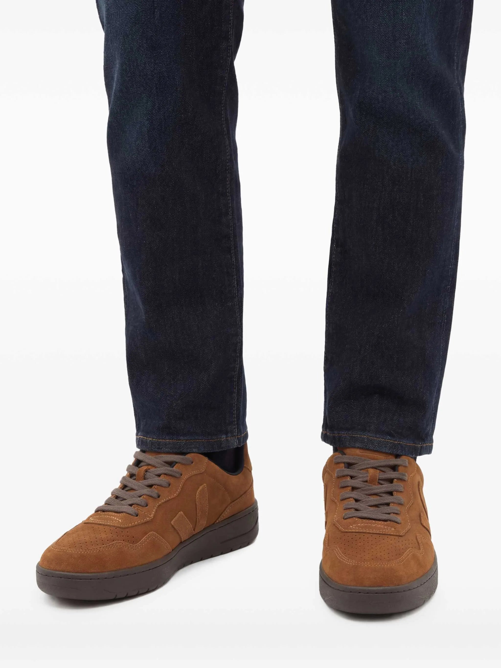 V-90 suede sneakers