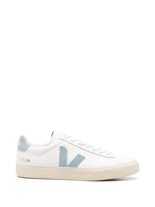 Campo leather white steel sneakers