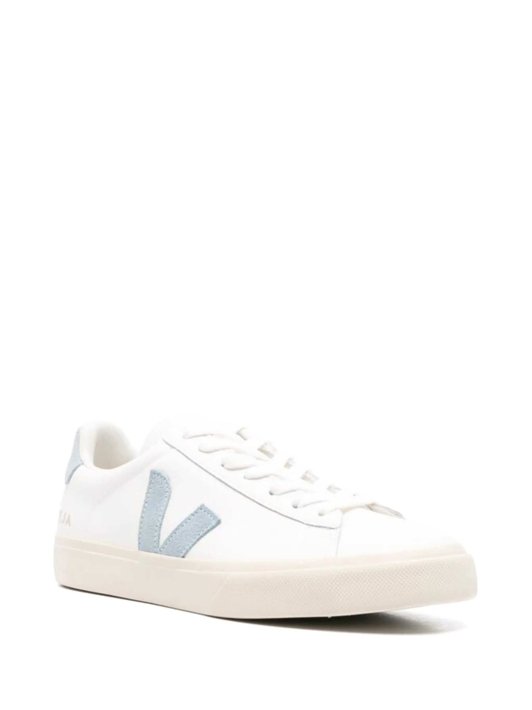 Campo leather white steel sneakers