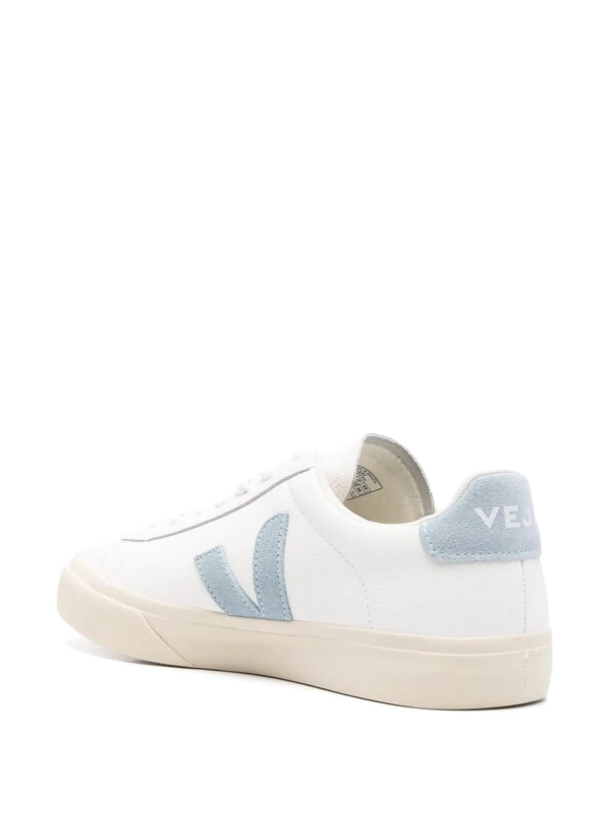 Campo leather white steel sneakers