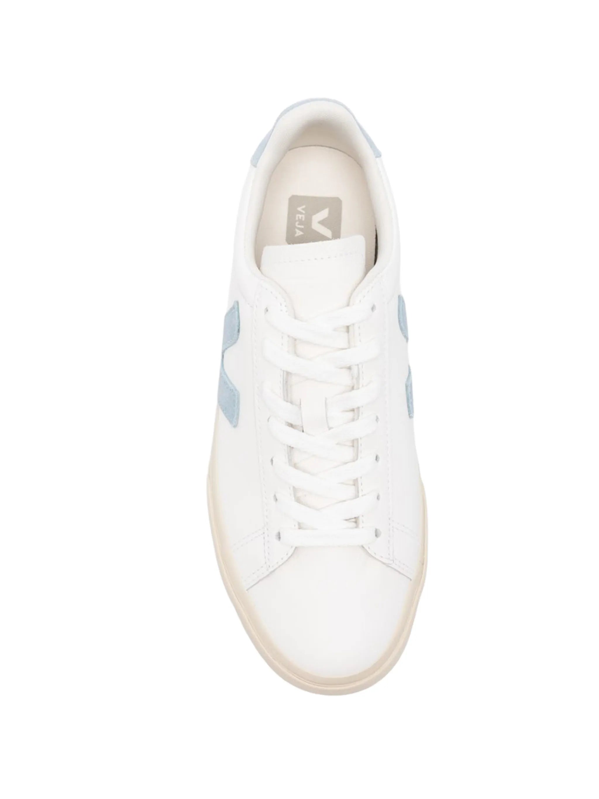 Campo leather white steel sneakers