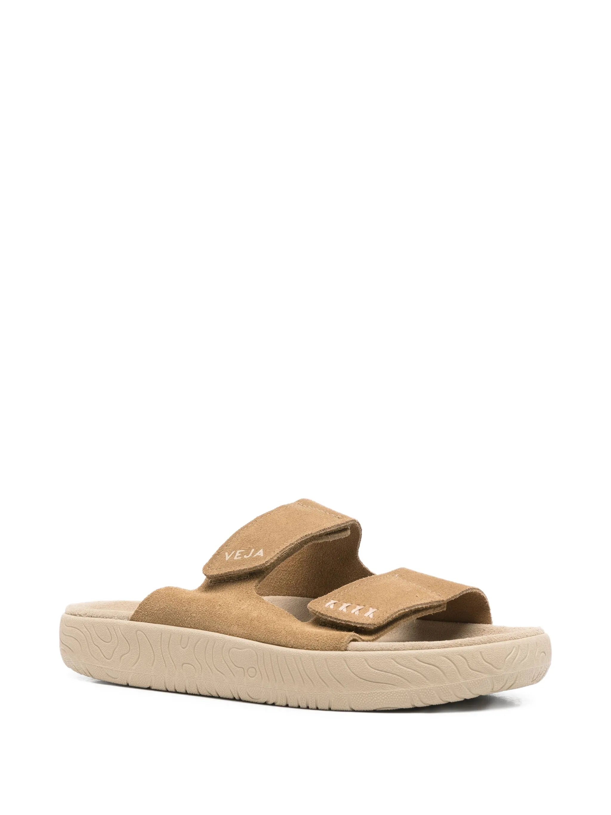 Etna double-strap suede sandals