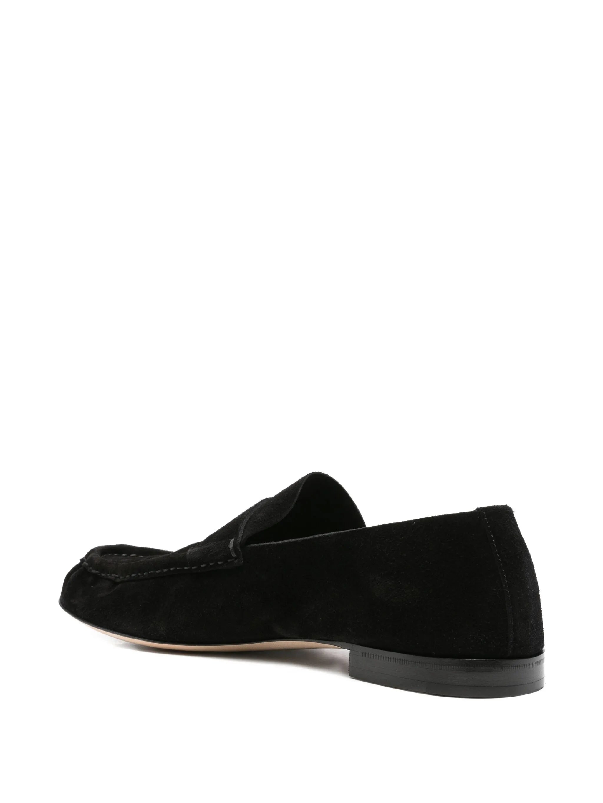 suede loafers
