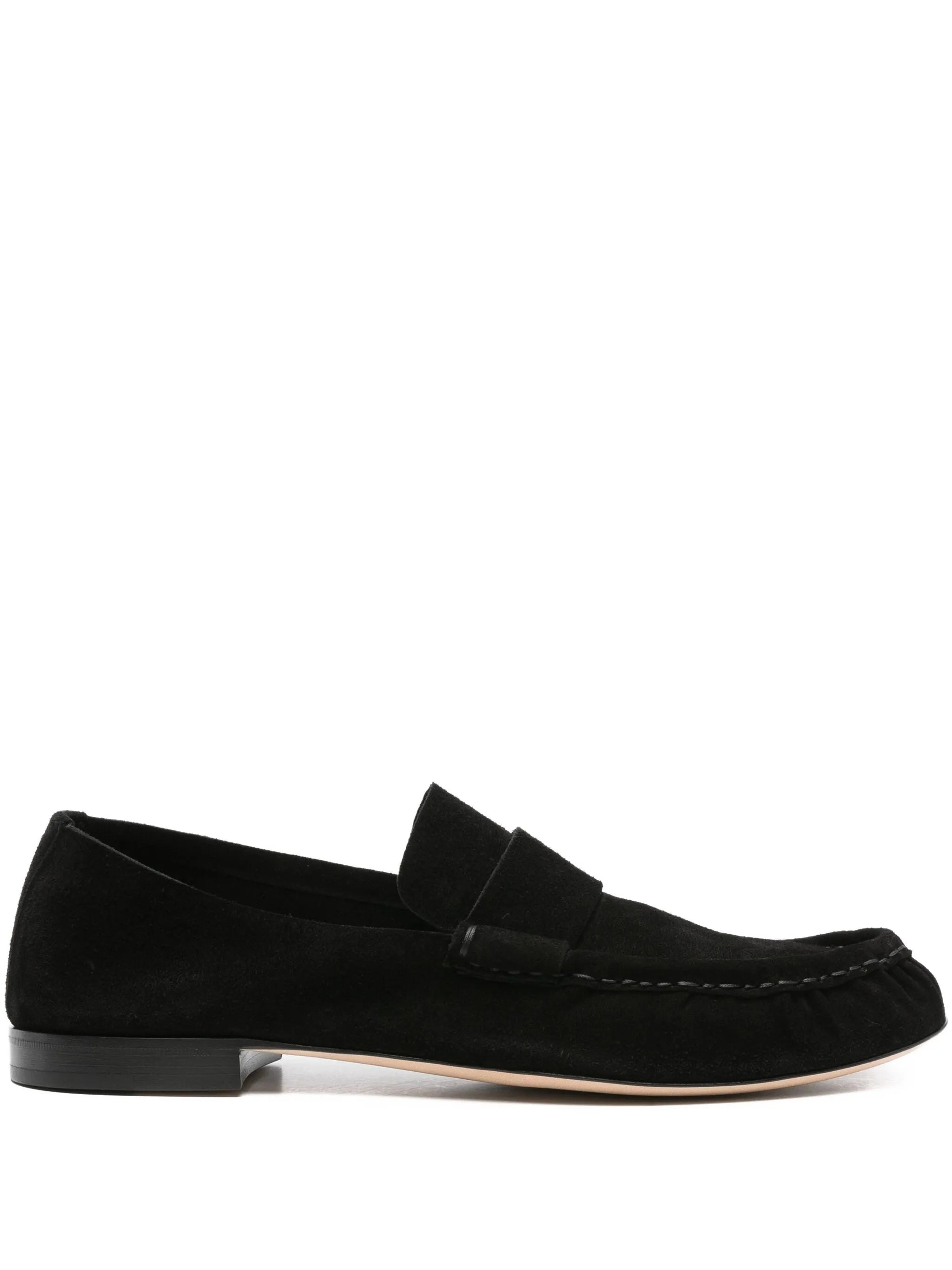 suede loafers