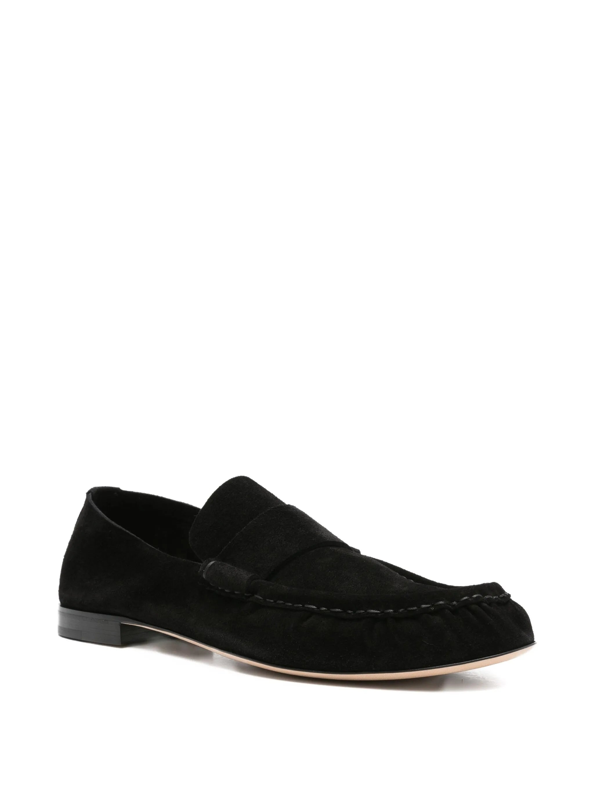 suede loafers