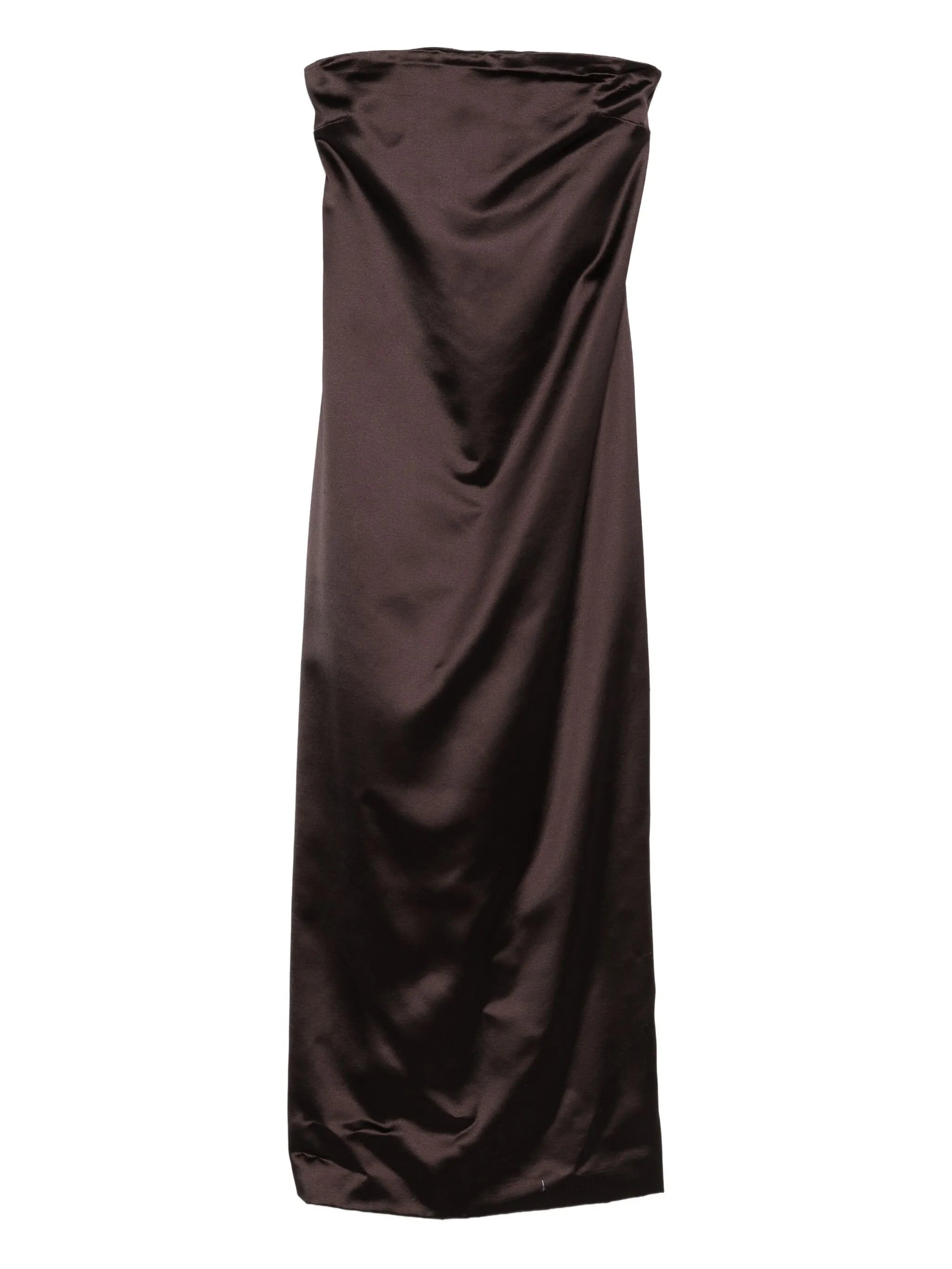 strapless maxi dress