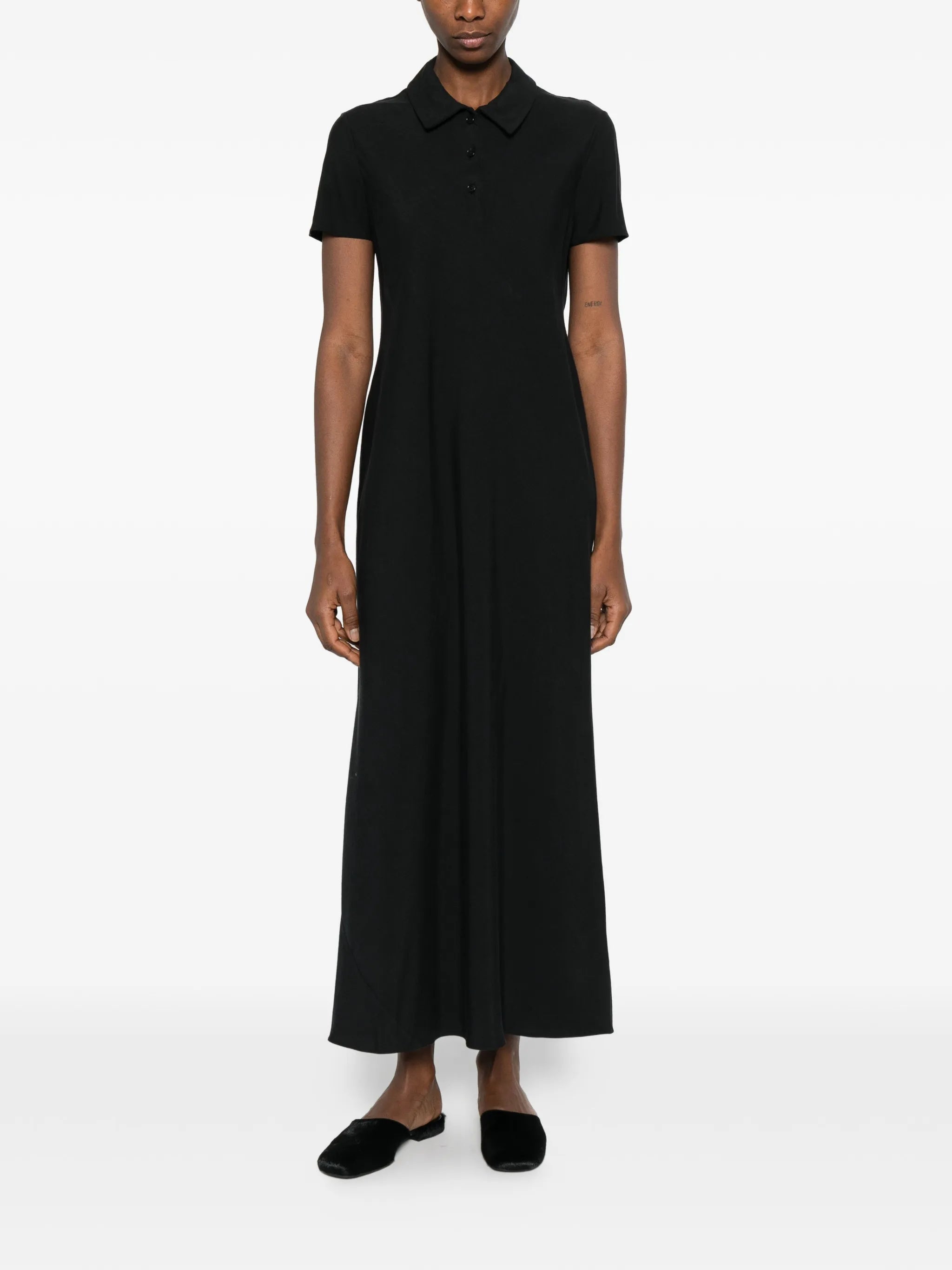 Valenit short-sleeve maxi dress