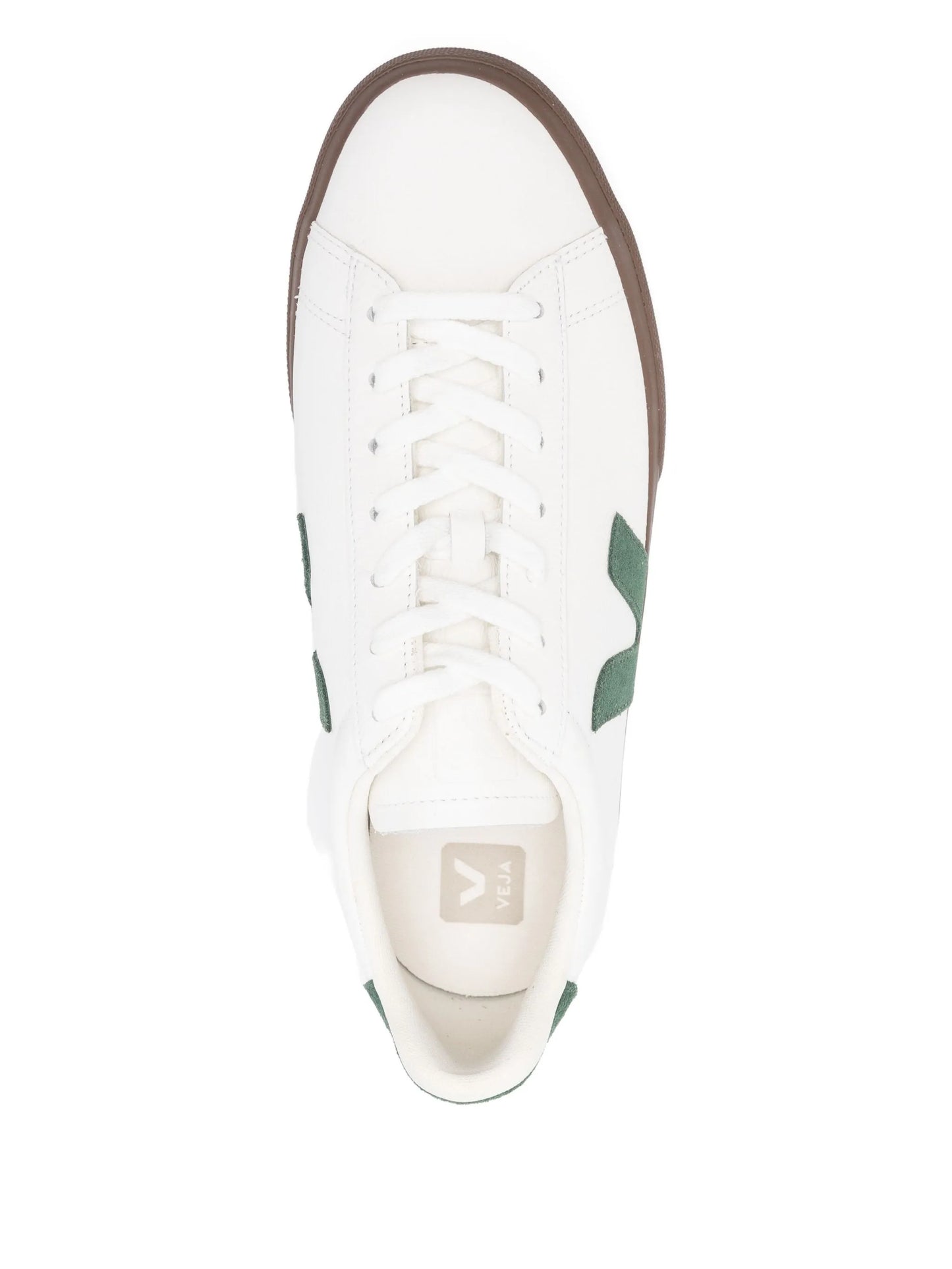 Campo leather white cyprus bark sneakers