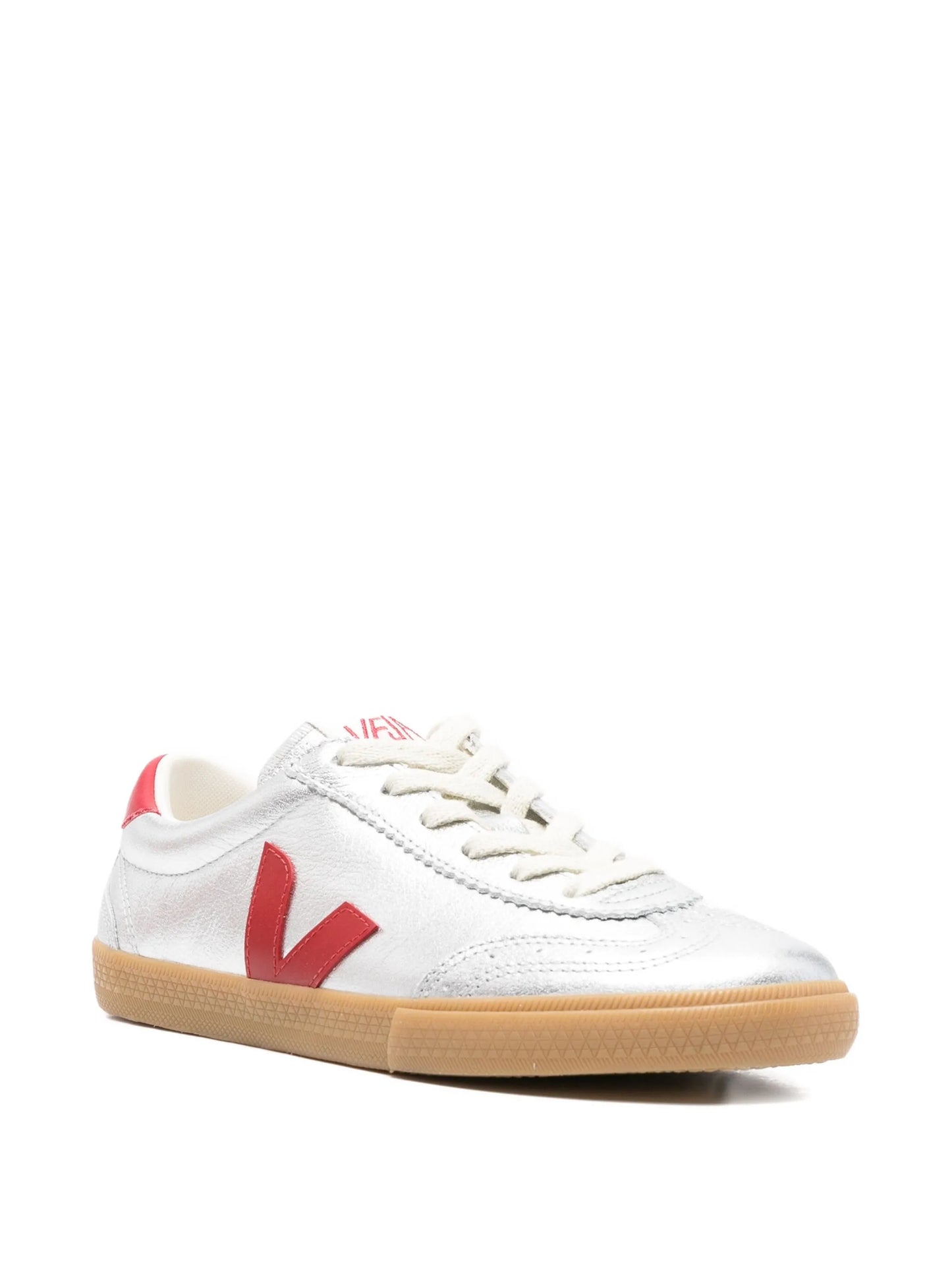 Volley leather silver pepper sneakers