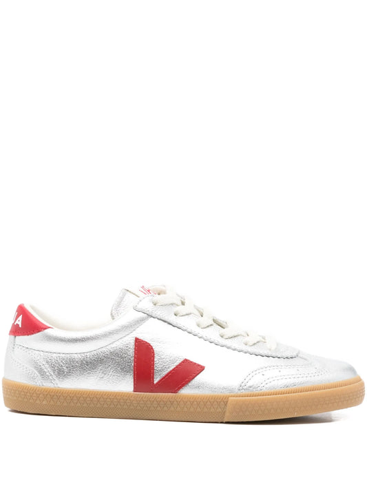 Volley leather silver pepper sneakers
