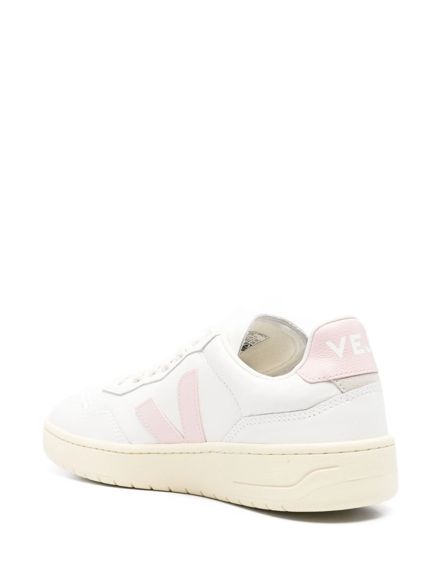 V-90 leather white petale sneakers