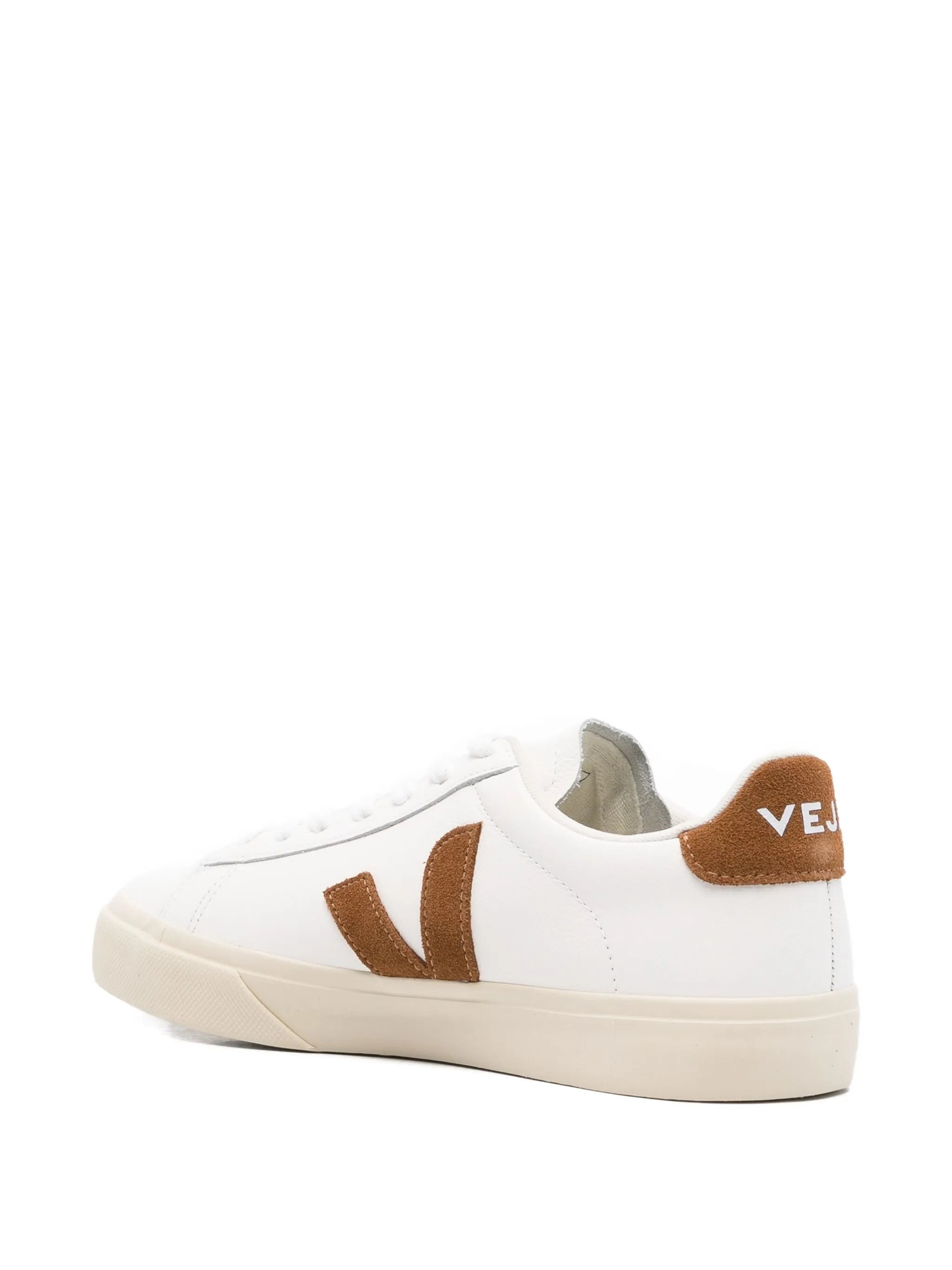 Campo leather white cognac sneakers