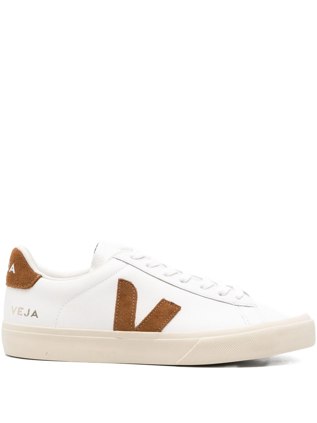 VEJA Campo leather white cognac sneakers