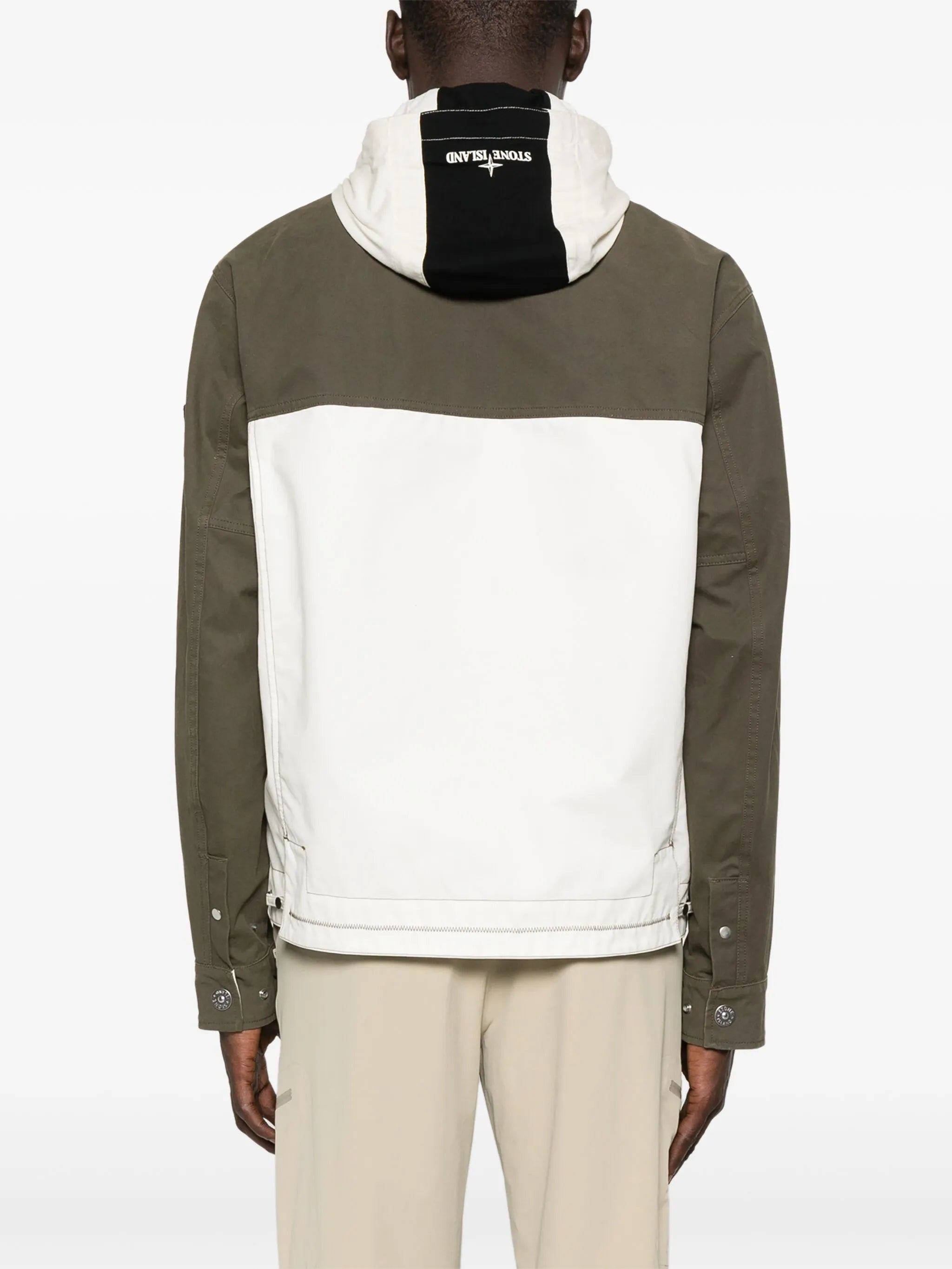 Compass-badge jacket