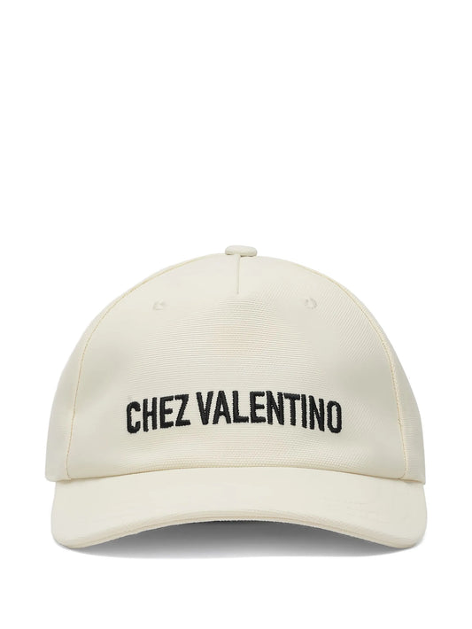 logo-embroidered baseball cap