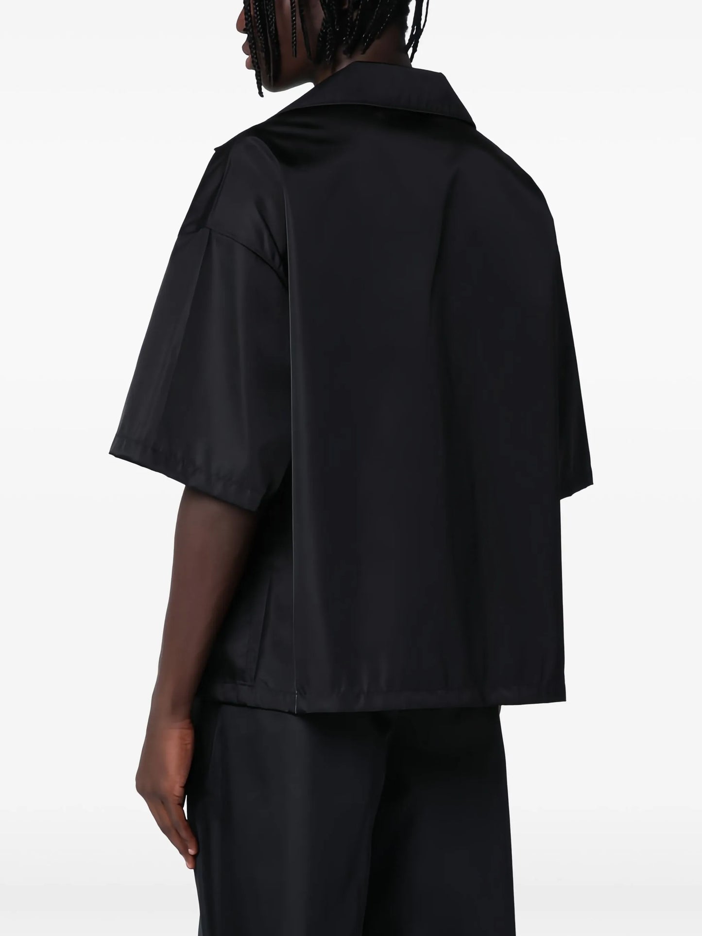 Re-nylon short-sleeved shirt