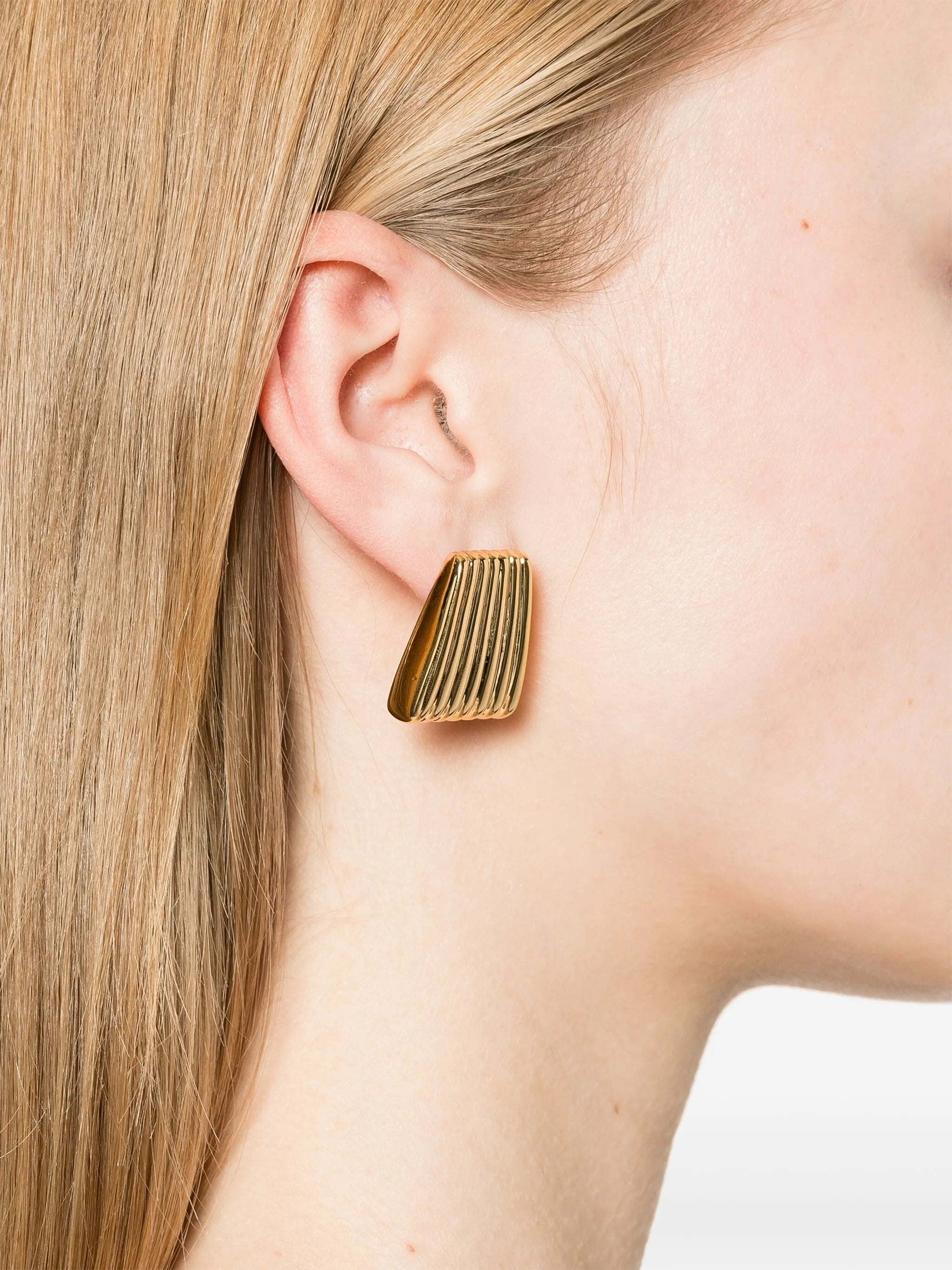 ribbed earrings