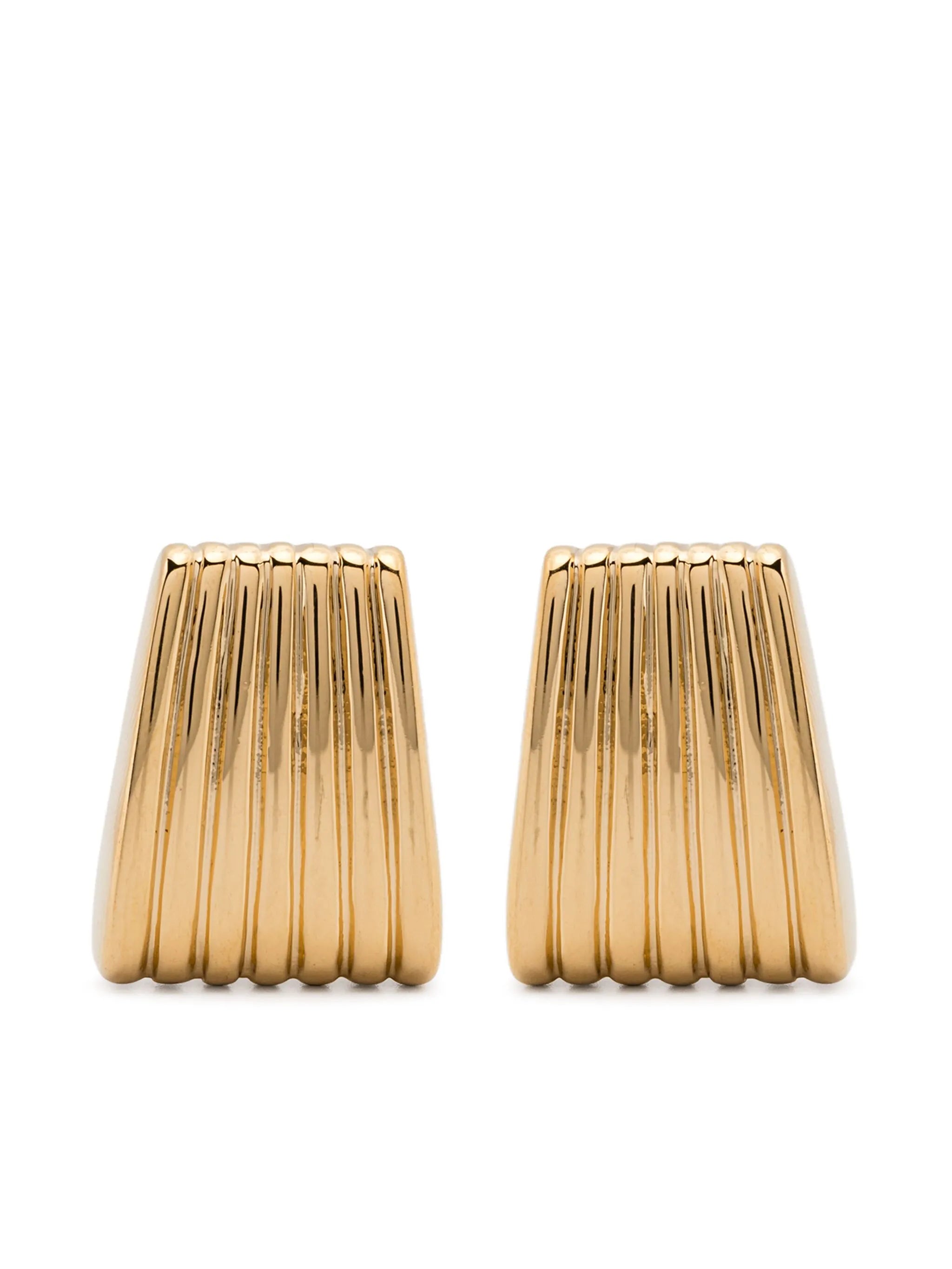 ribbed earrings