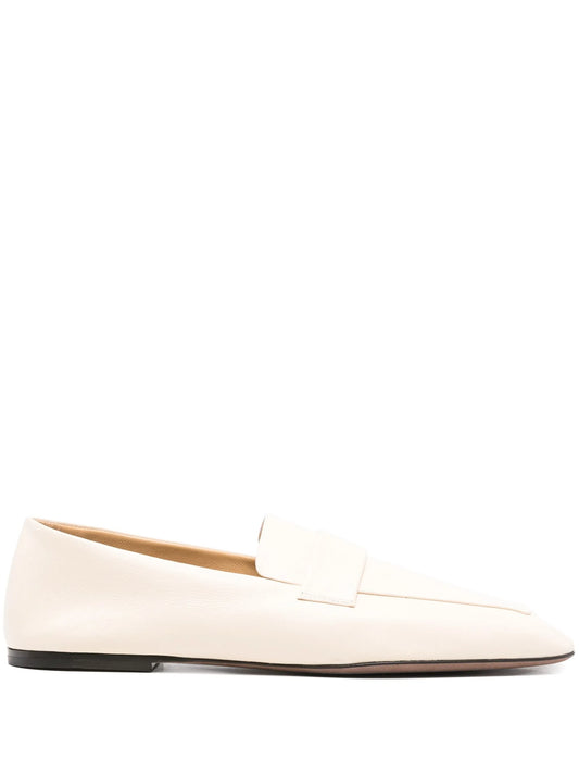 square-toe loafers
