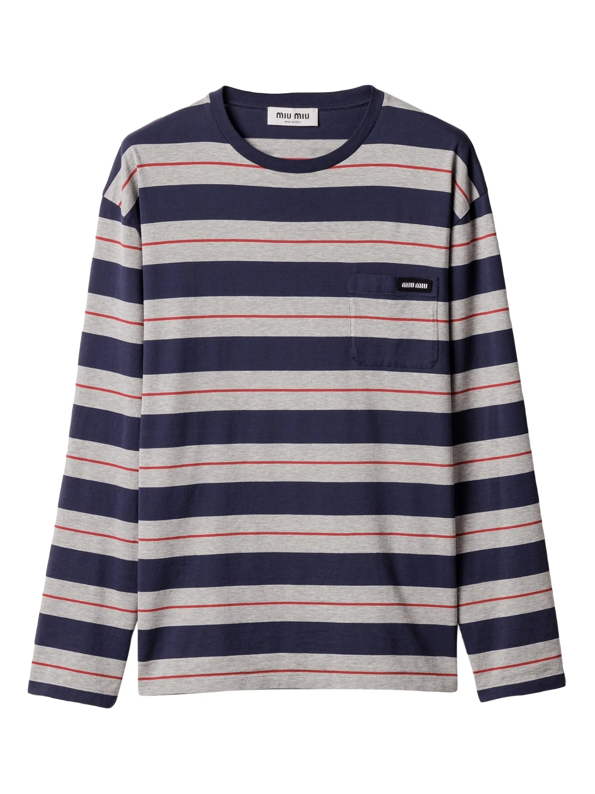 long-sleeves cotton T-shirt