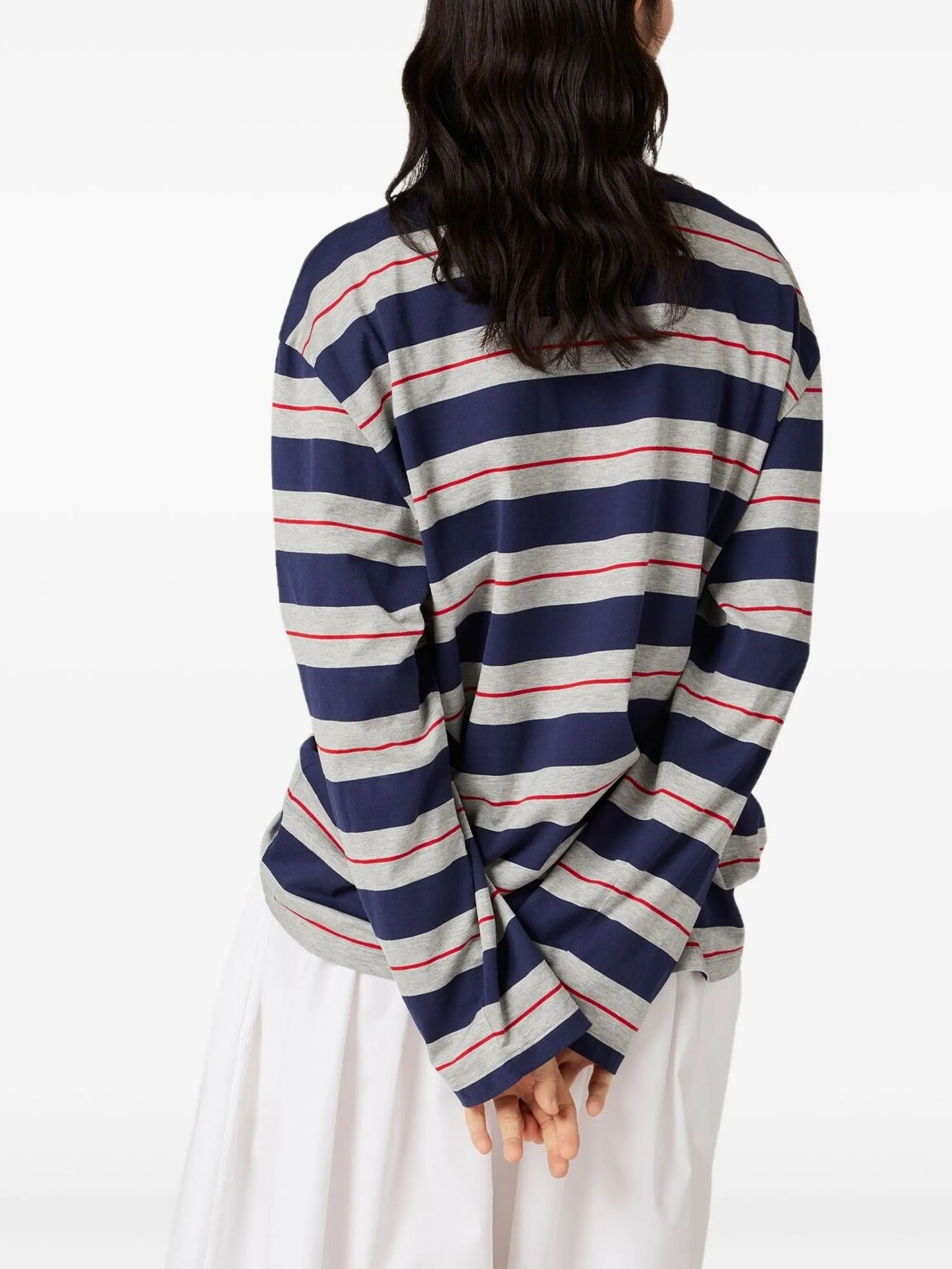 long-sleeves cotton T-shirt