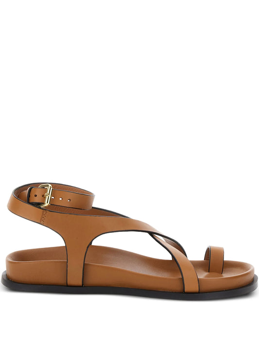 Jalen strappy leather flat sandals