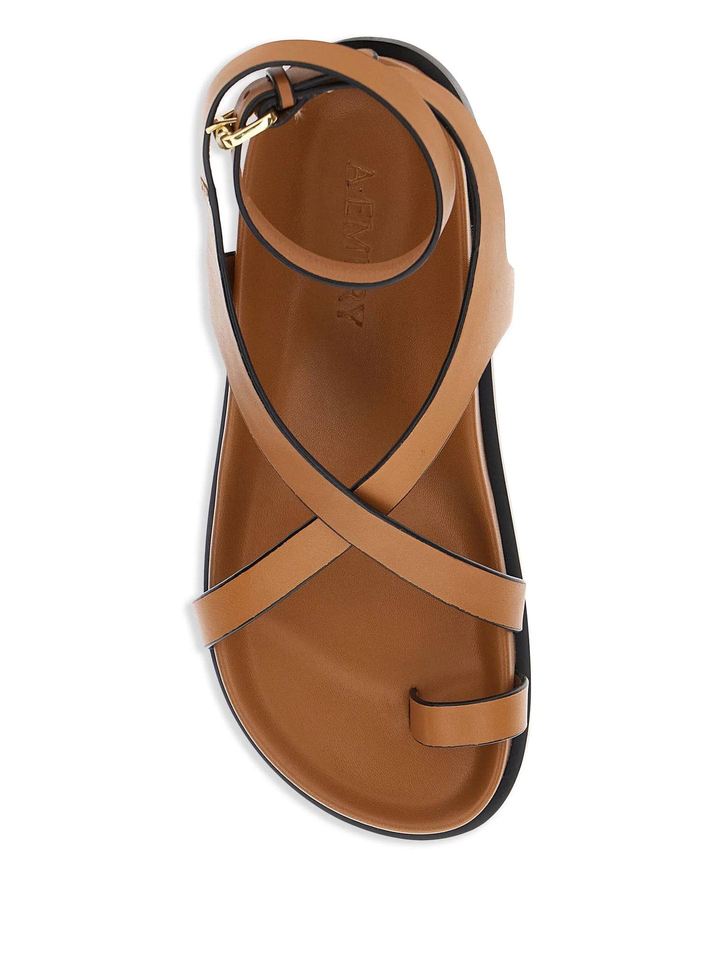 Jalen strappy leather flat sandals