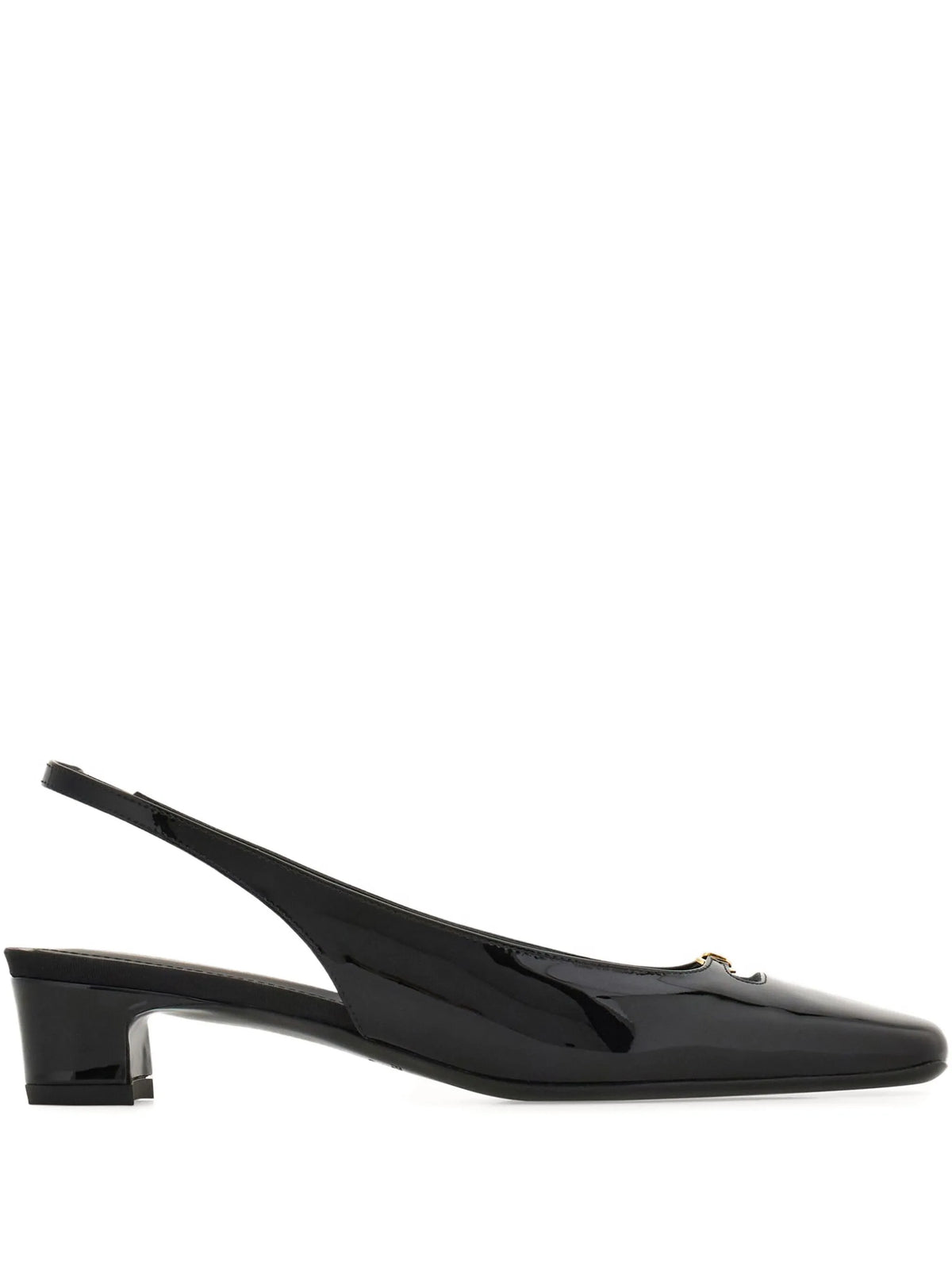 30mm cut-out slingback pumps