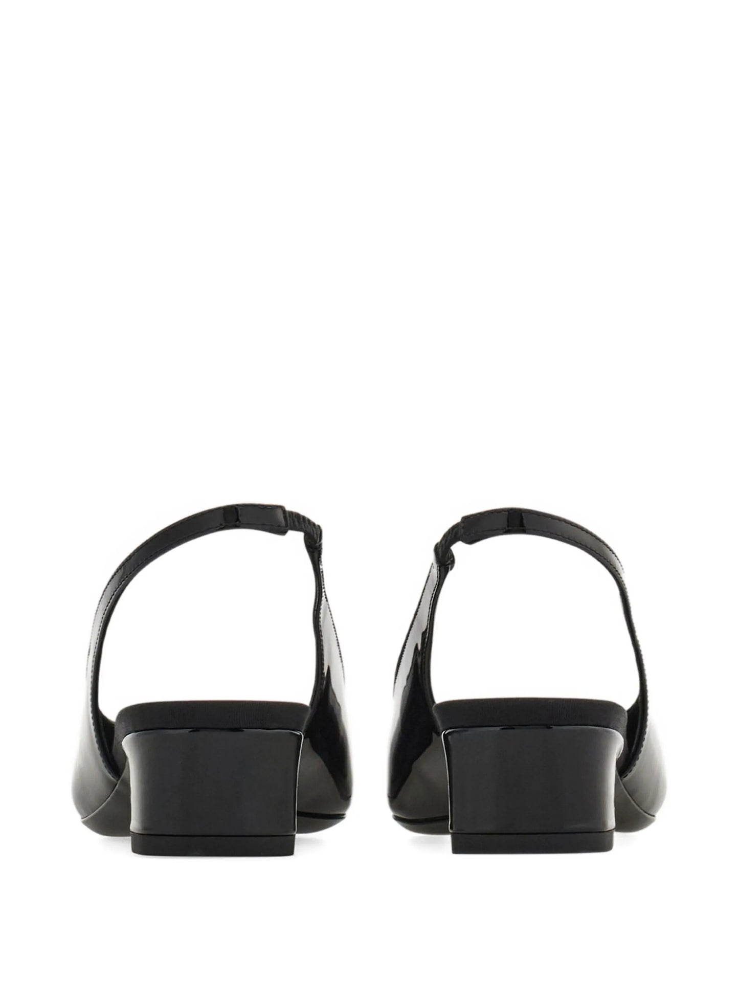 30mm cut-out slingback pumps
