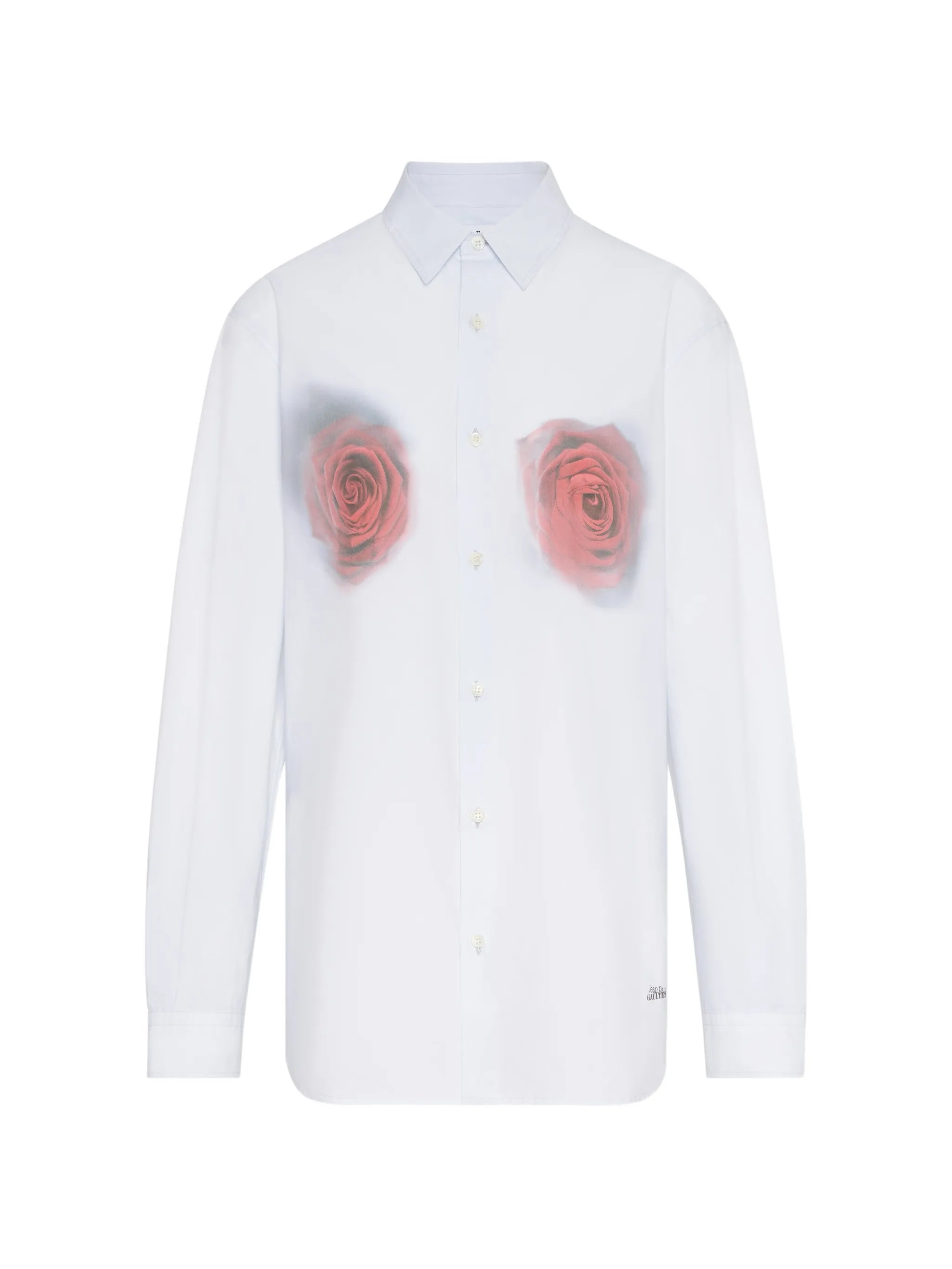 The Red Blurry Roses shirt