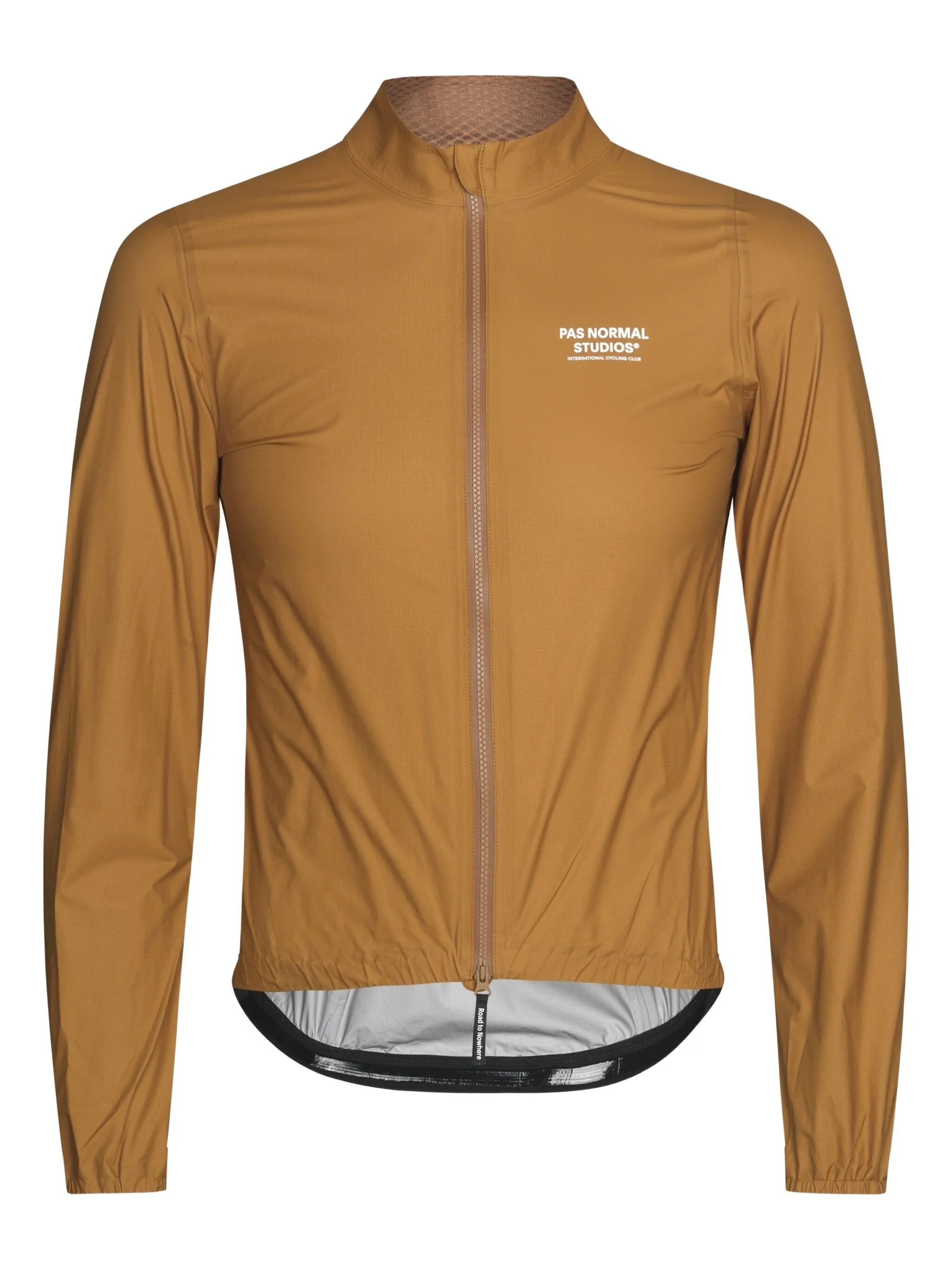 long-sleeve front-zip jacket