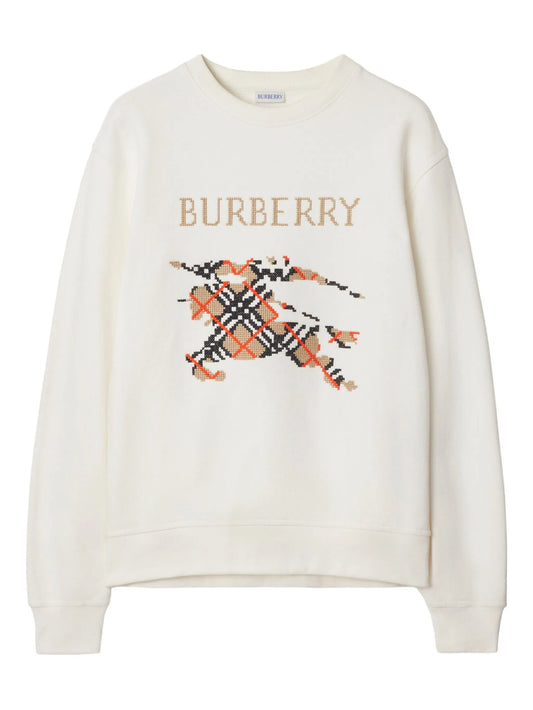 cotton-blend sweatshirt