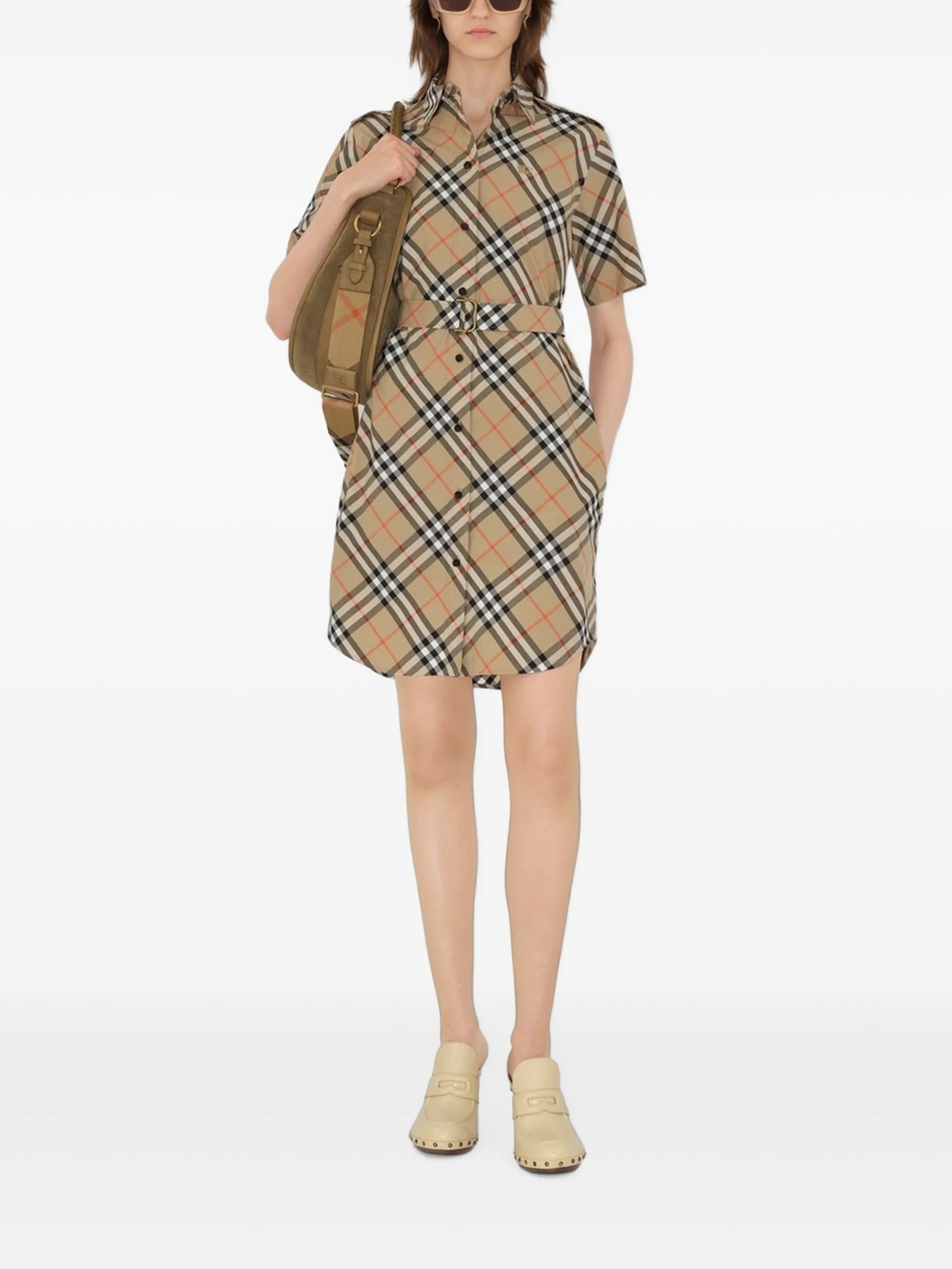 cotton shirt dress