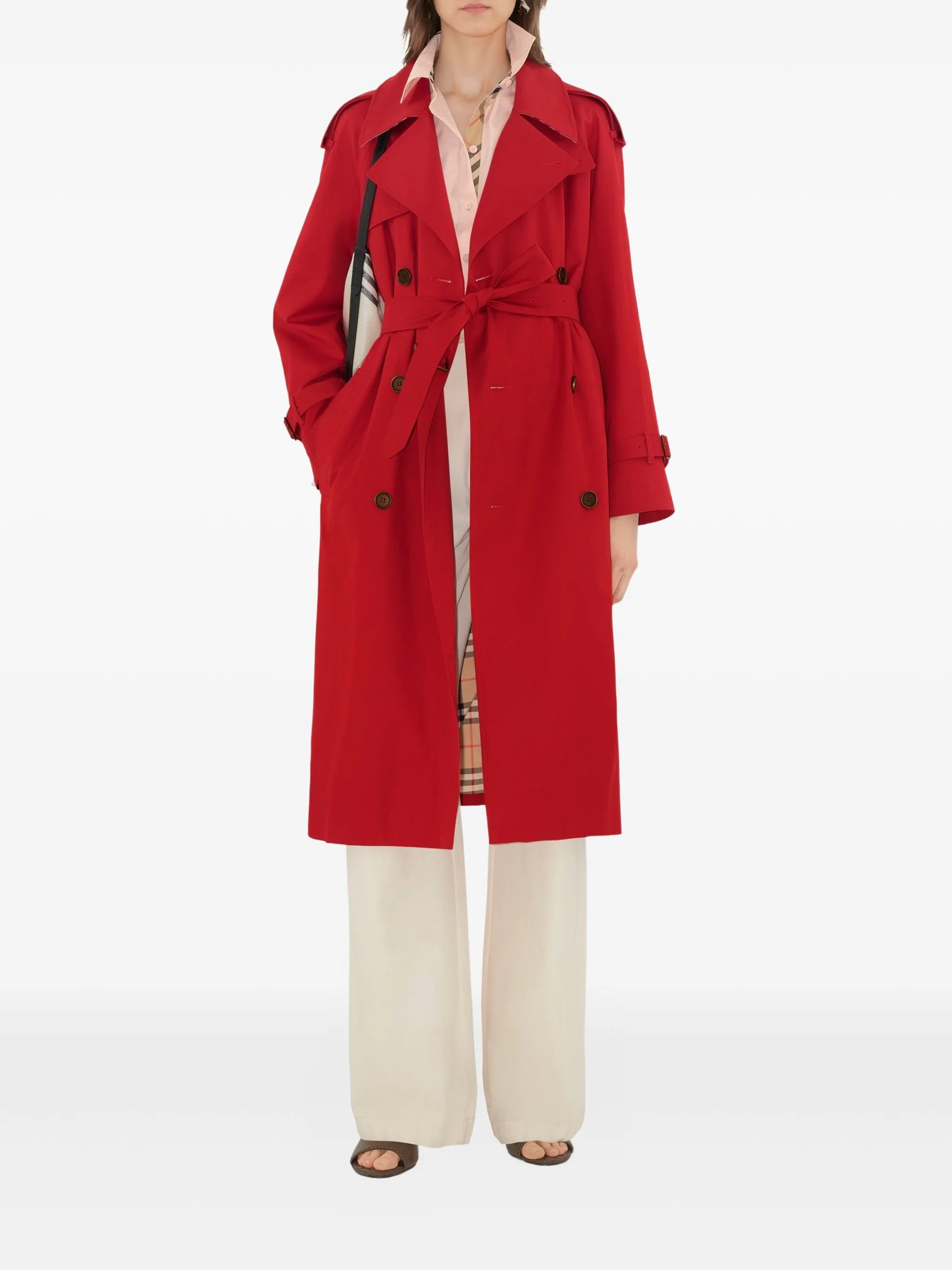 Long Castleford trench coat