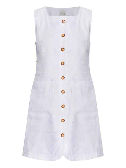 linen mini dress