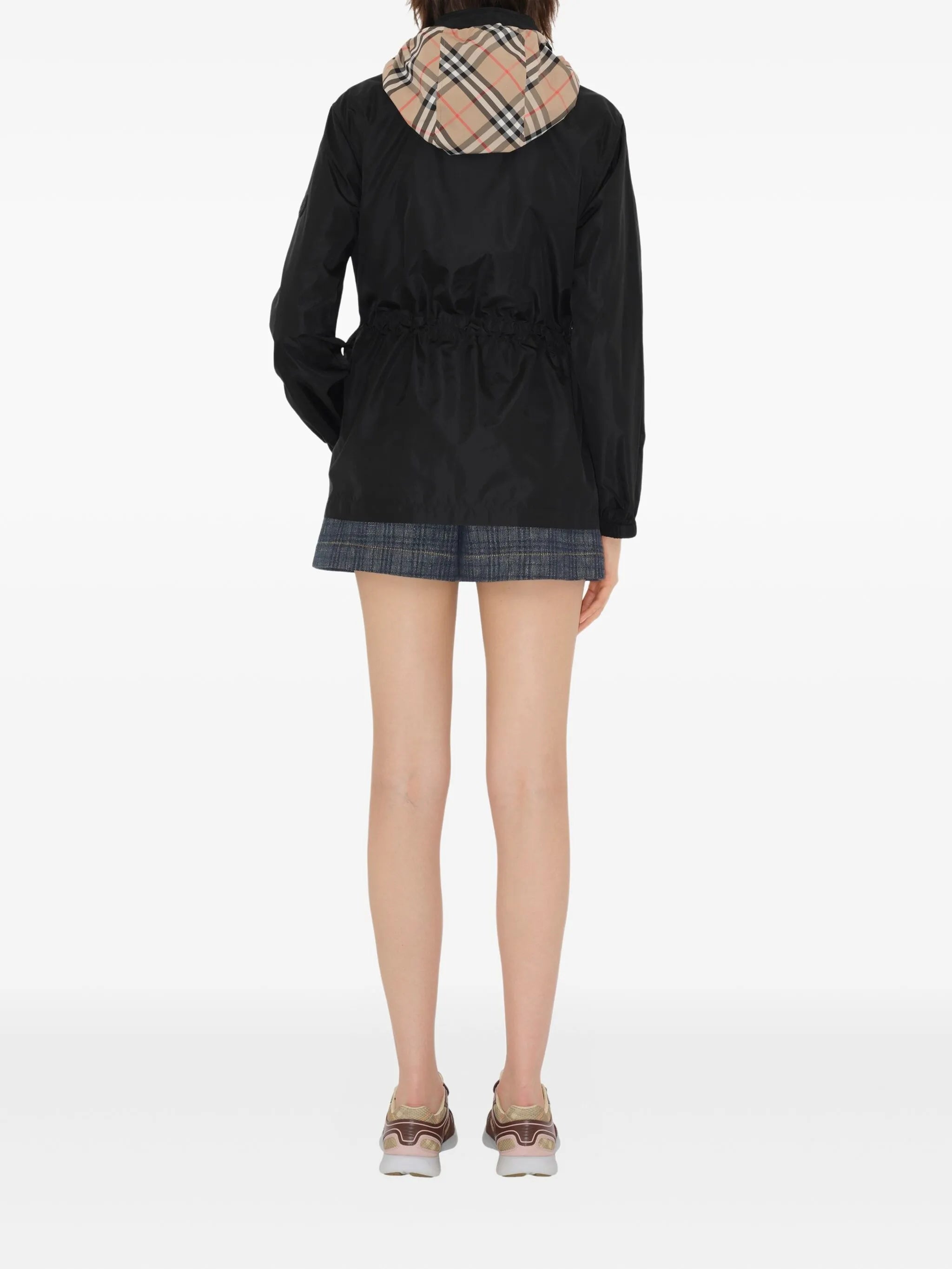 short nylon blackpool parka
