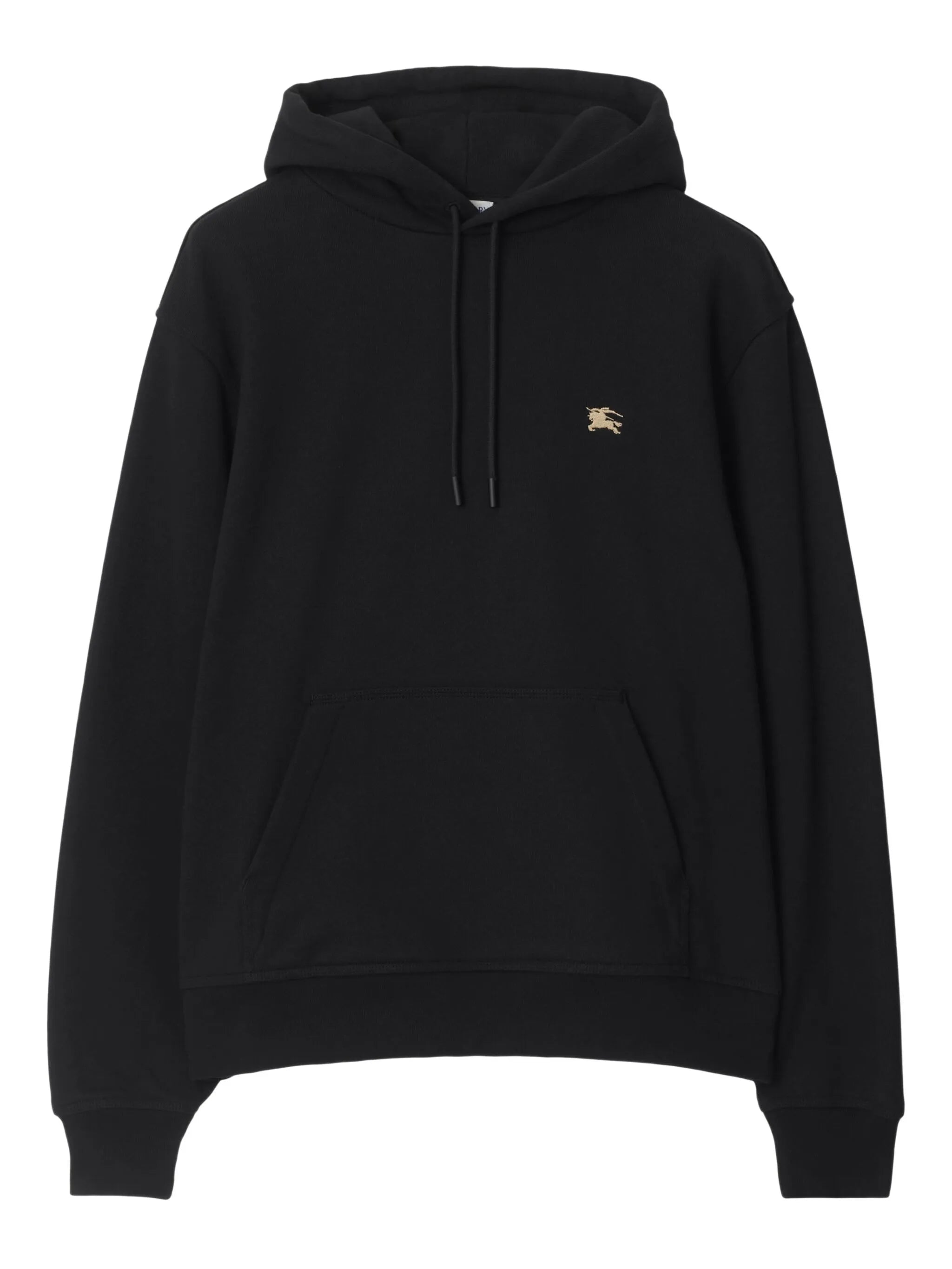 Knight-print cotton hoodie