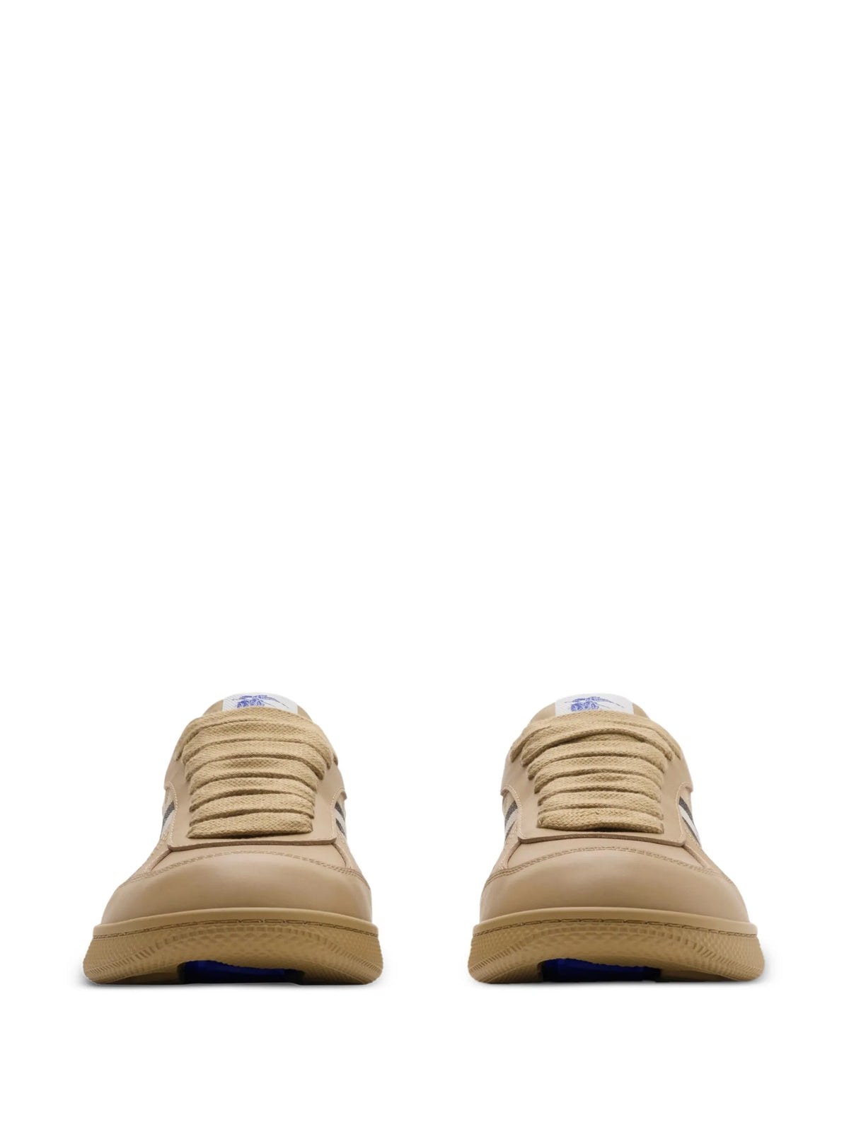 leather and Check Terrace sneakers