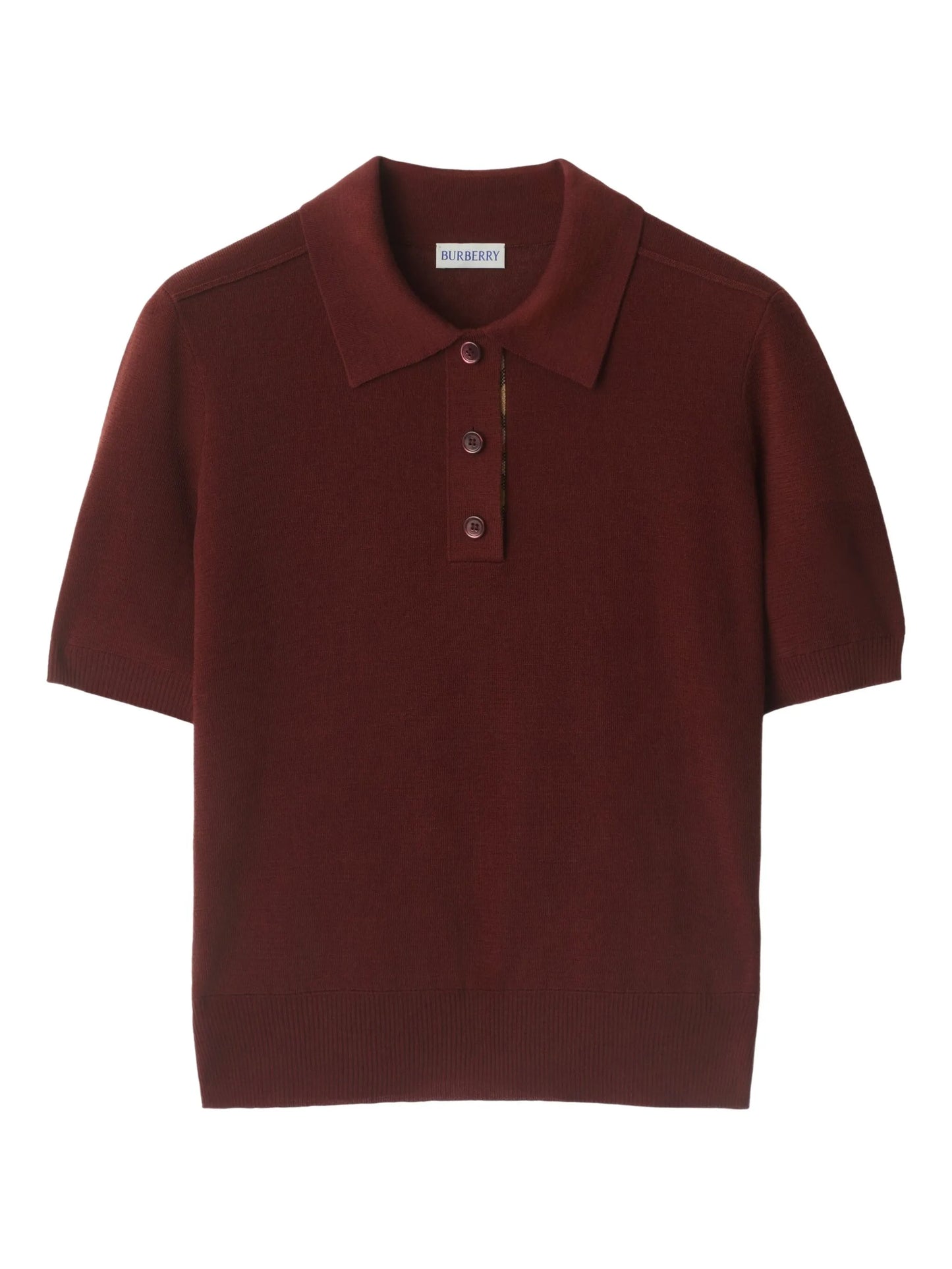 wool polo shirt